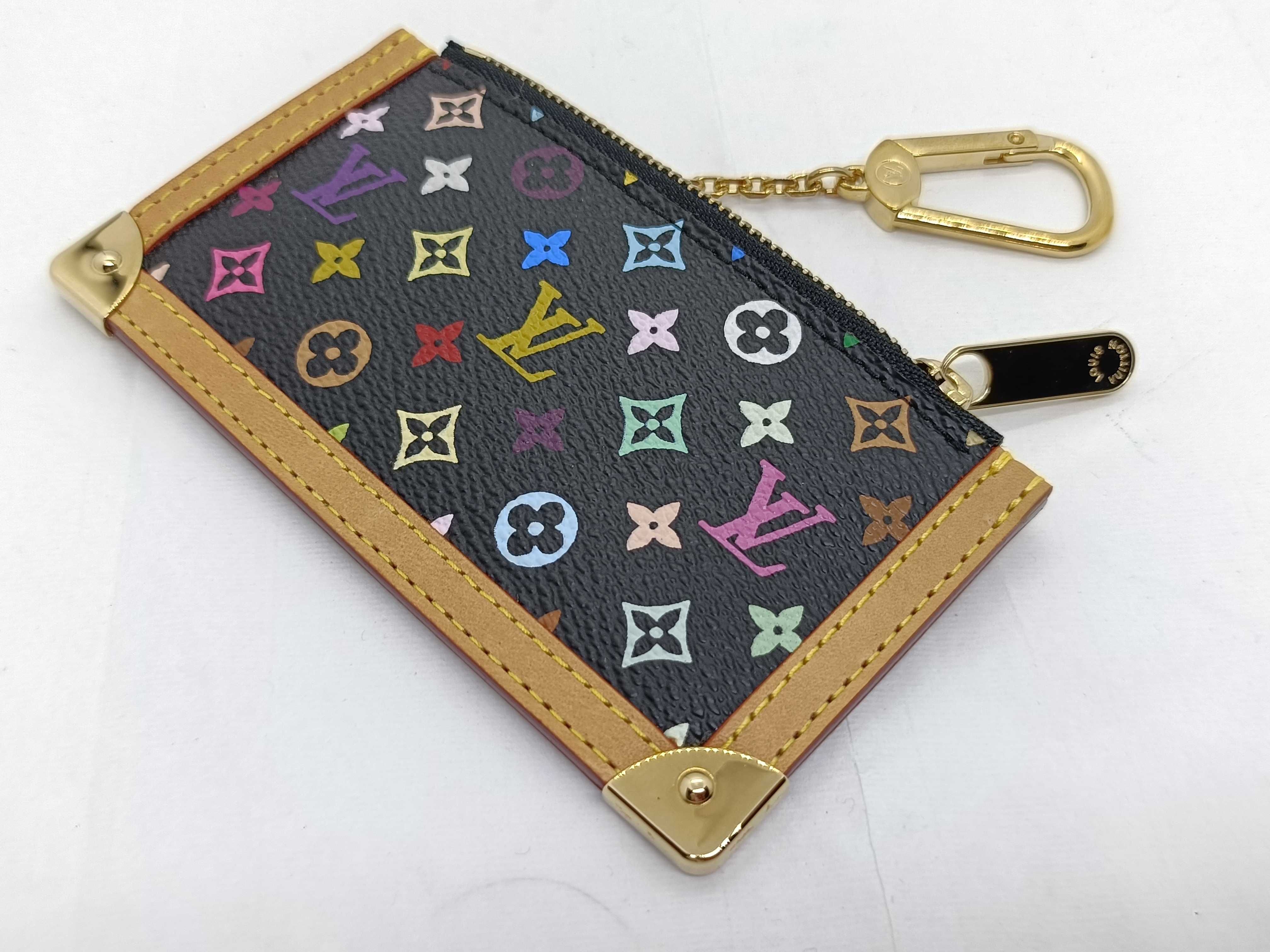 Monogram Multicolor Pochette Clé Key Case/Keychain — view 7