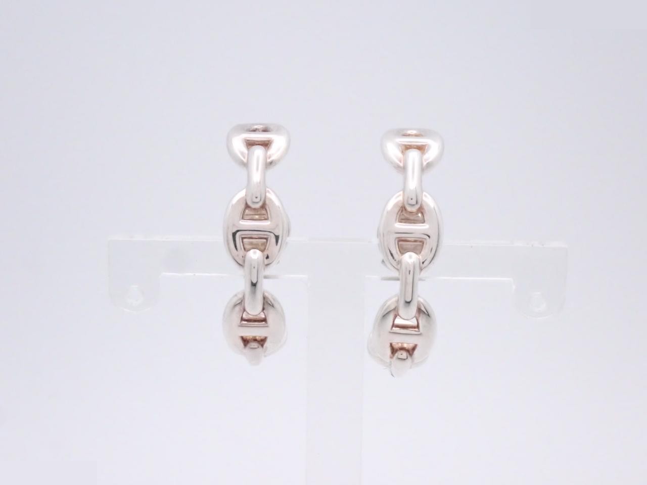 925 Chaine d'Ancre Enchainée Earrings 7.4g