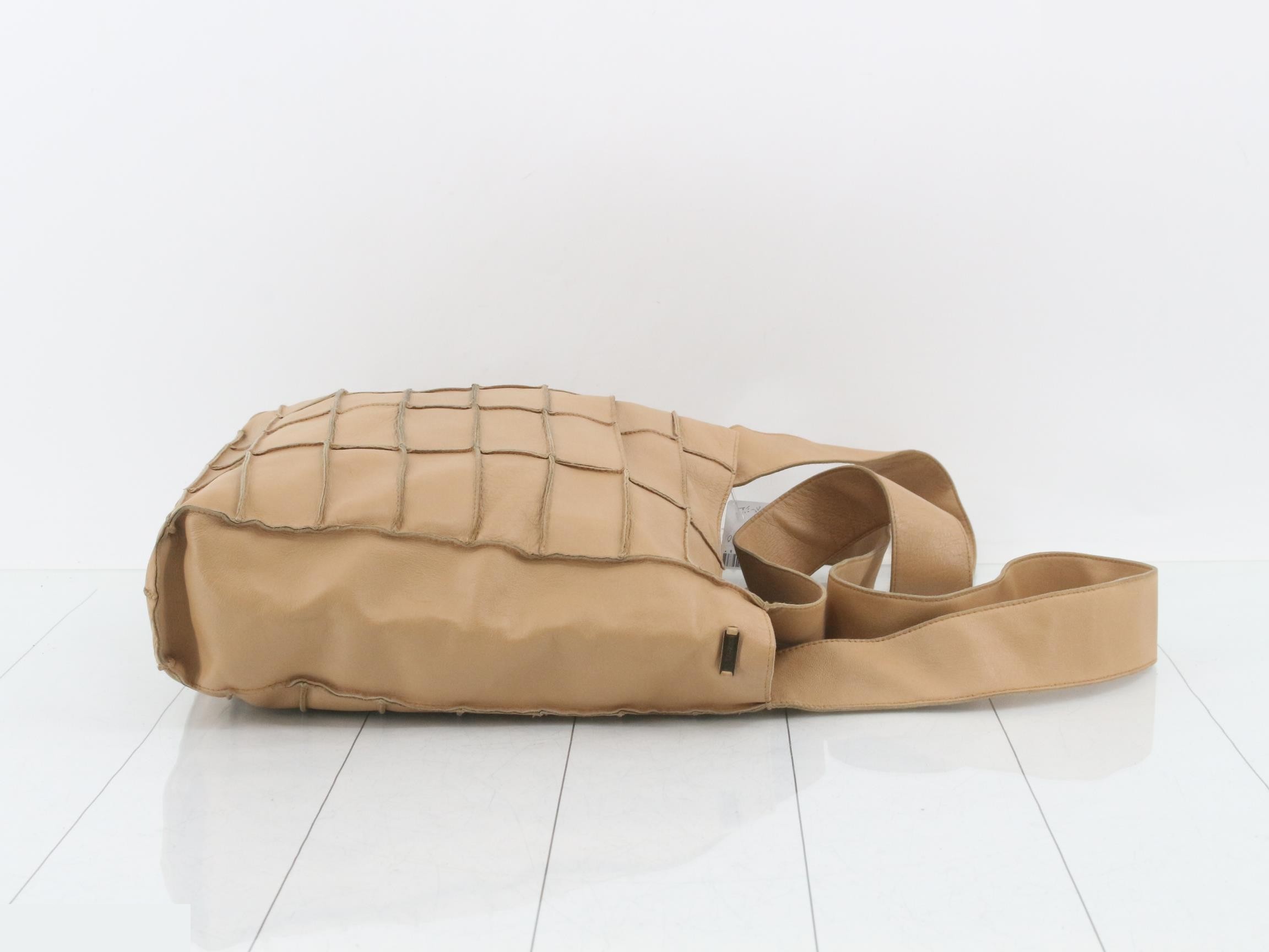 Chocolate Bar (Bag) Tote Bag - Lambskin - Beige — view 3