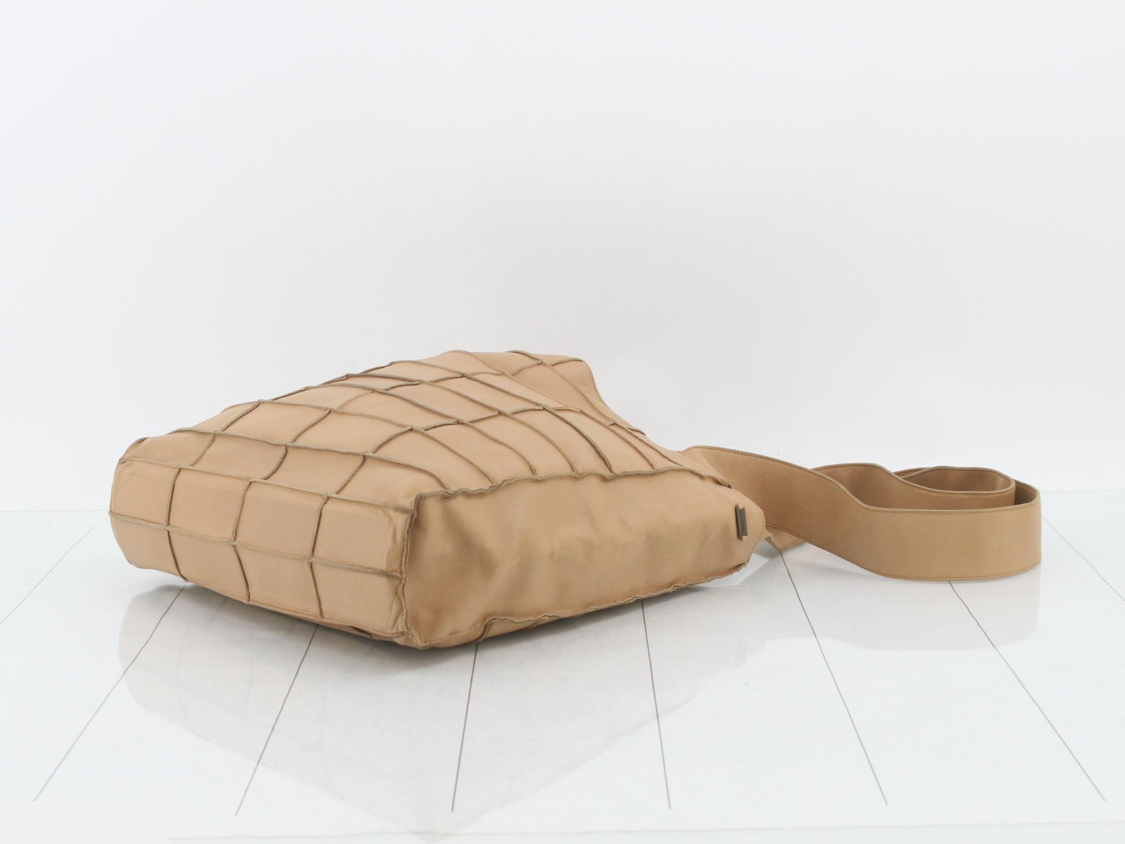 Chocolate Bar (Bag) Tote Bag - Lambskin - Beige — view 6