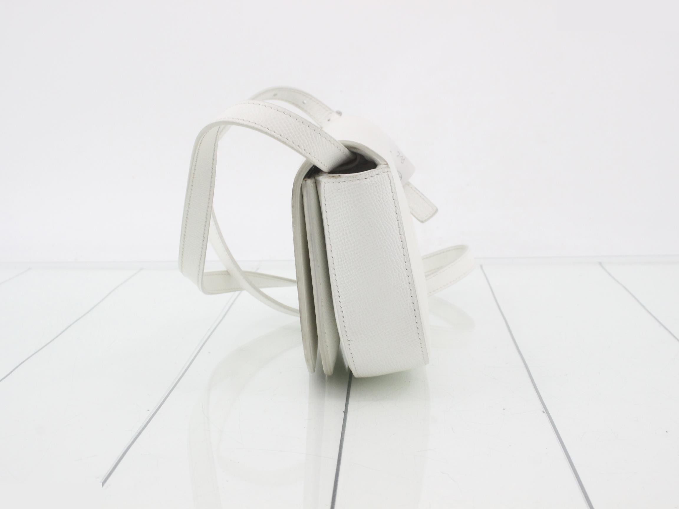 Shoulder bag white logo PVC — view 3