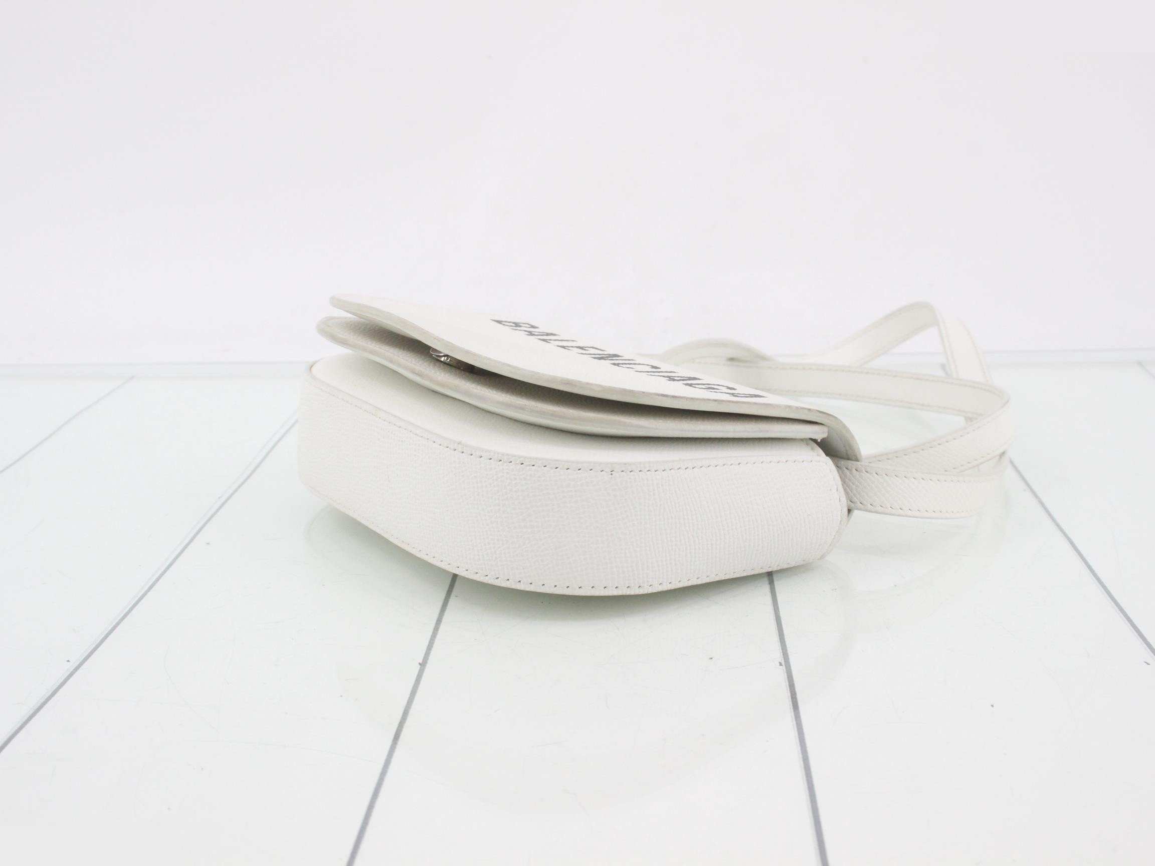 Shoulder bag white logo PVC — view 6