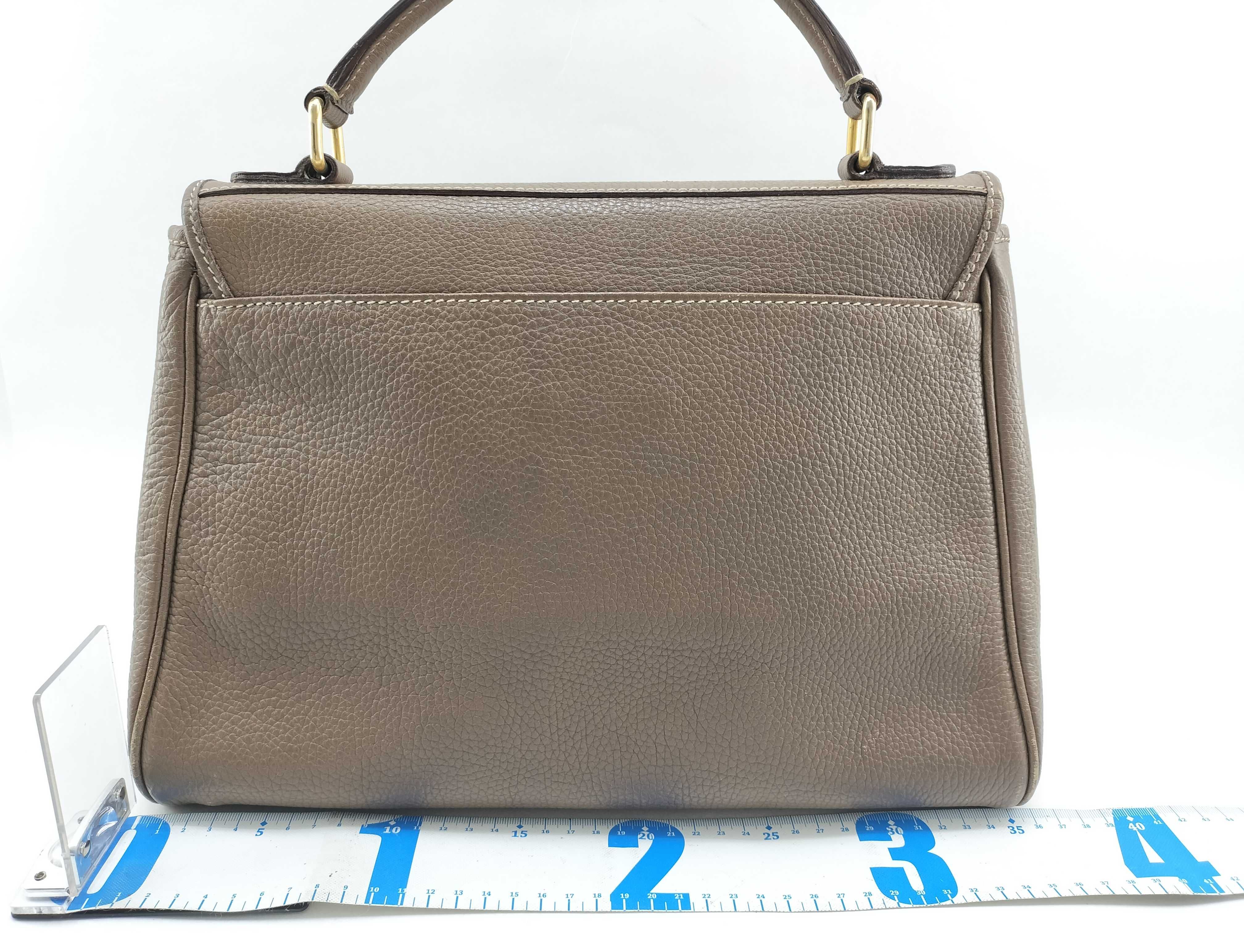 Leather F Logo Handbag — view 2