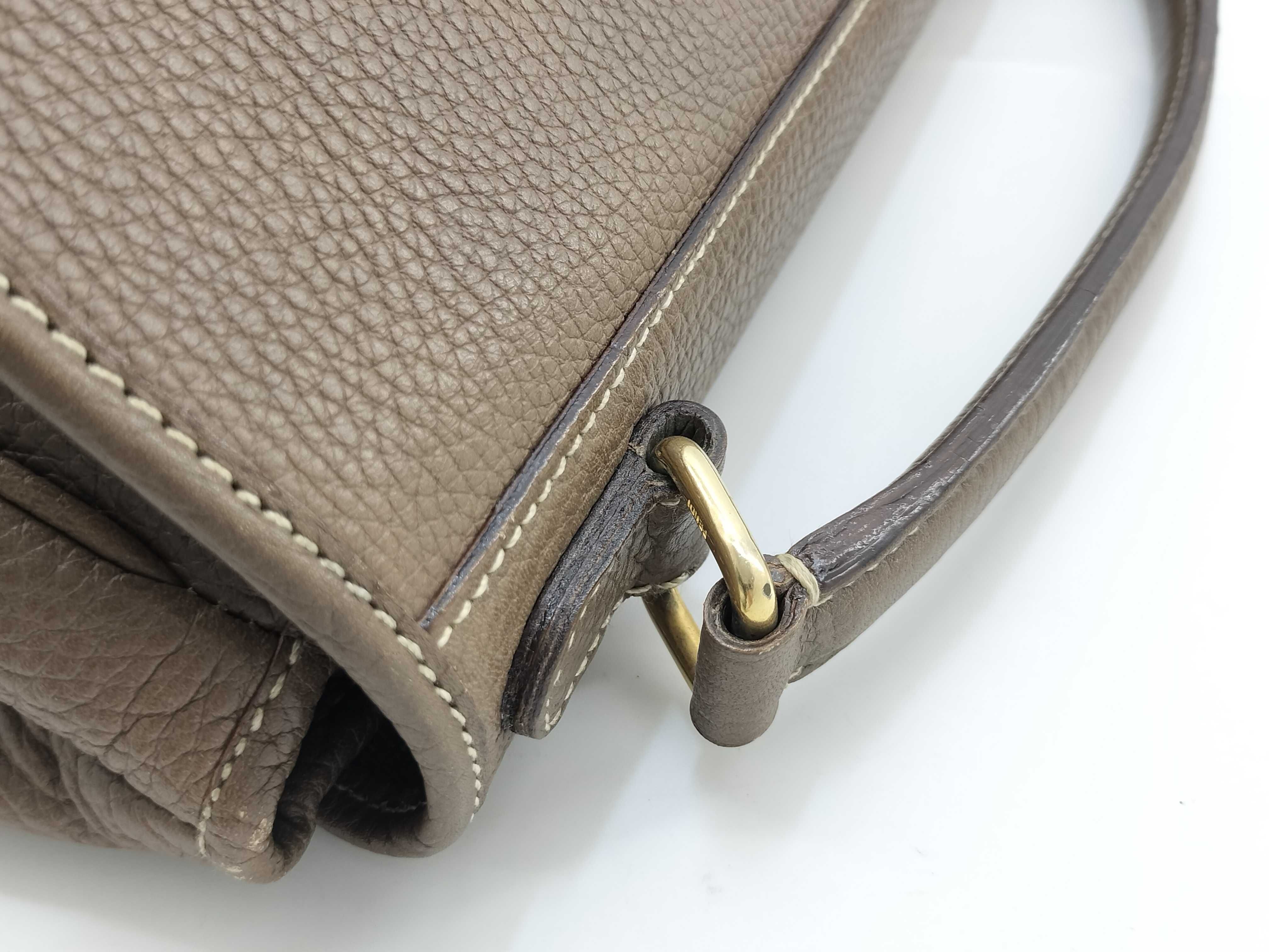 Leather F Logo Handbag — view 4