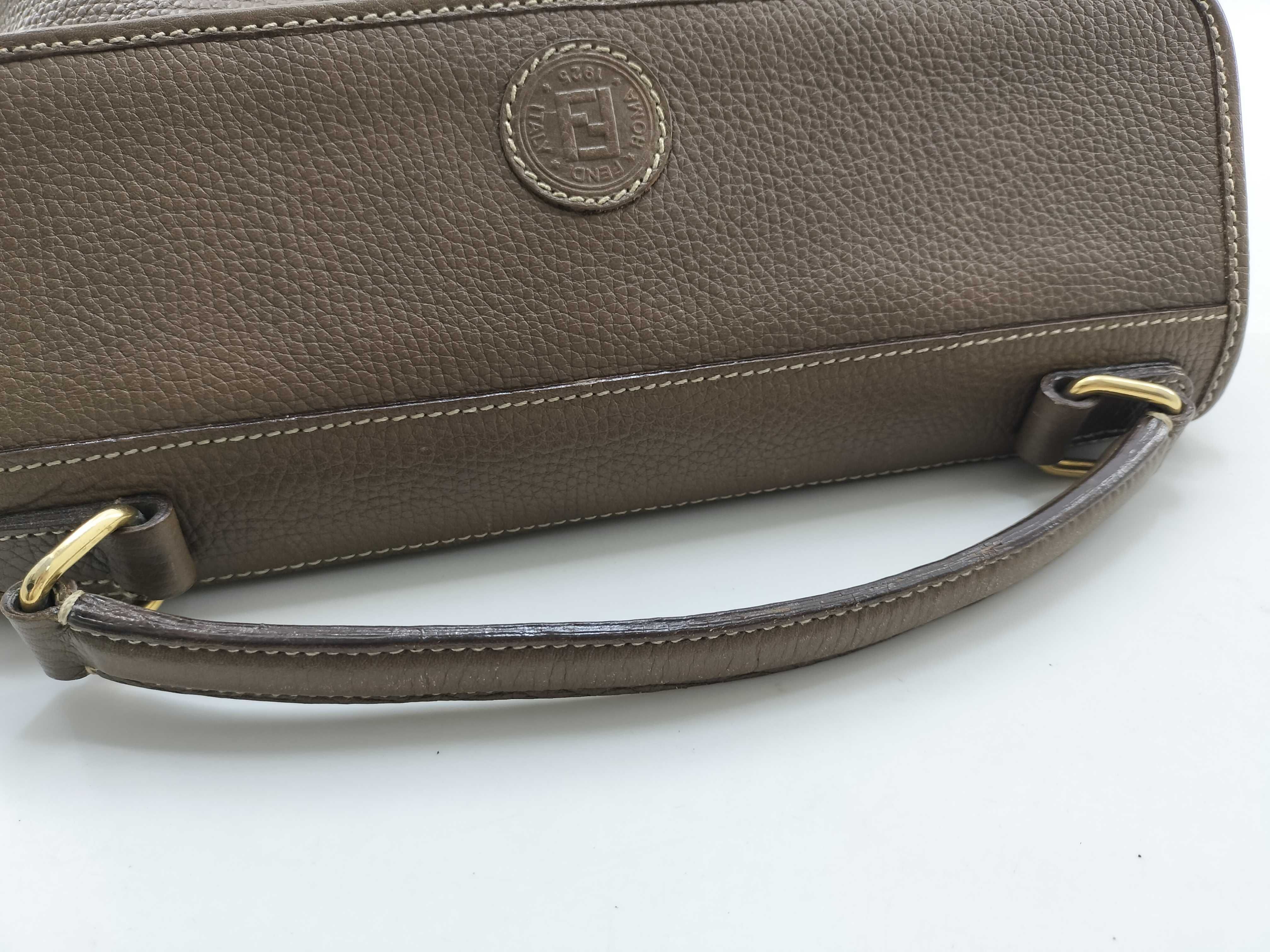 Leather F Logo Handbag — view 5
