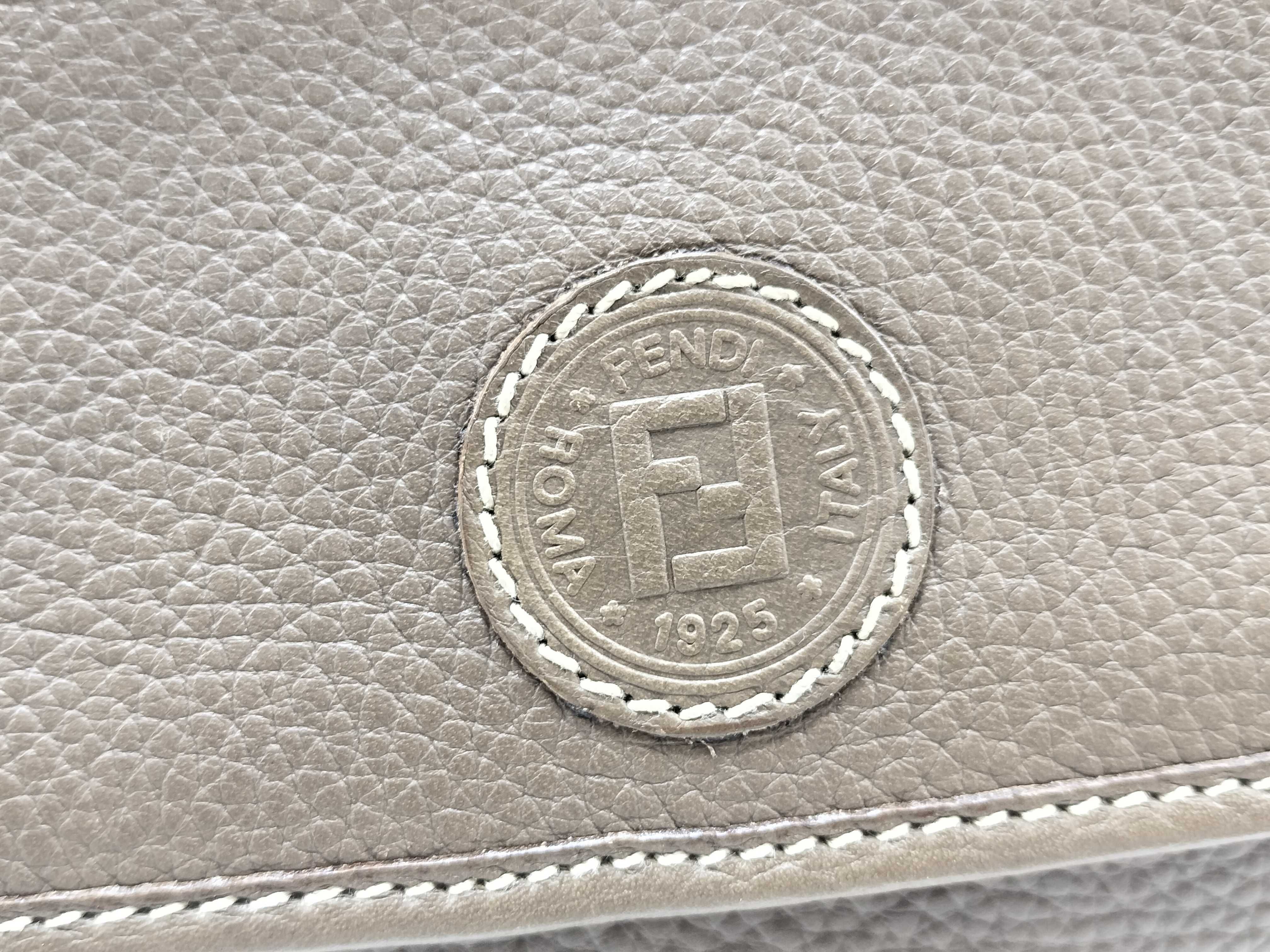 Leather F Logo Handbag — view 9