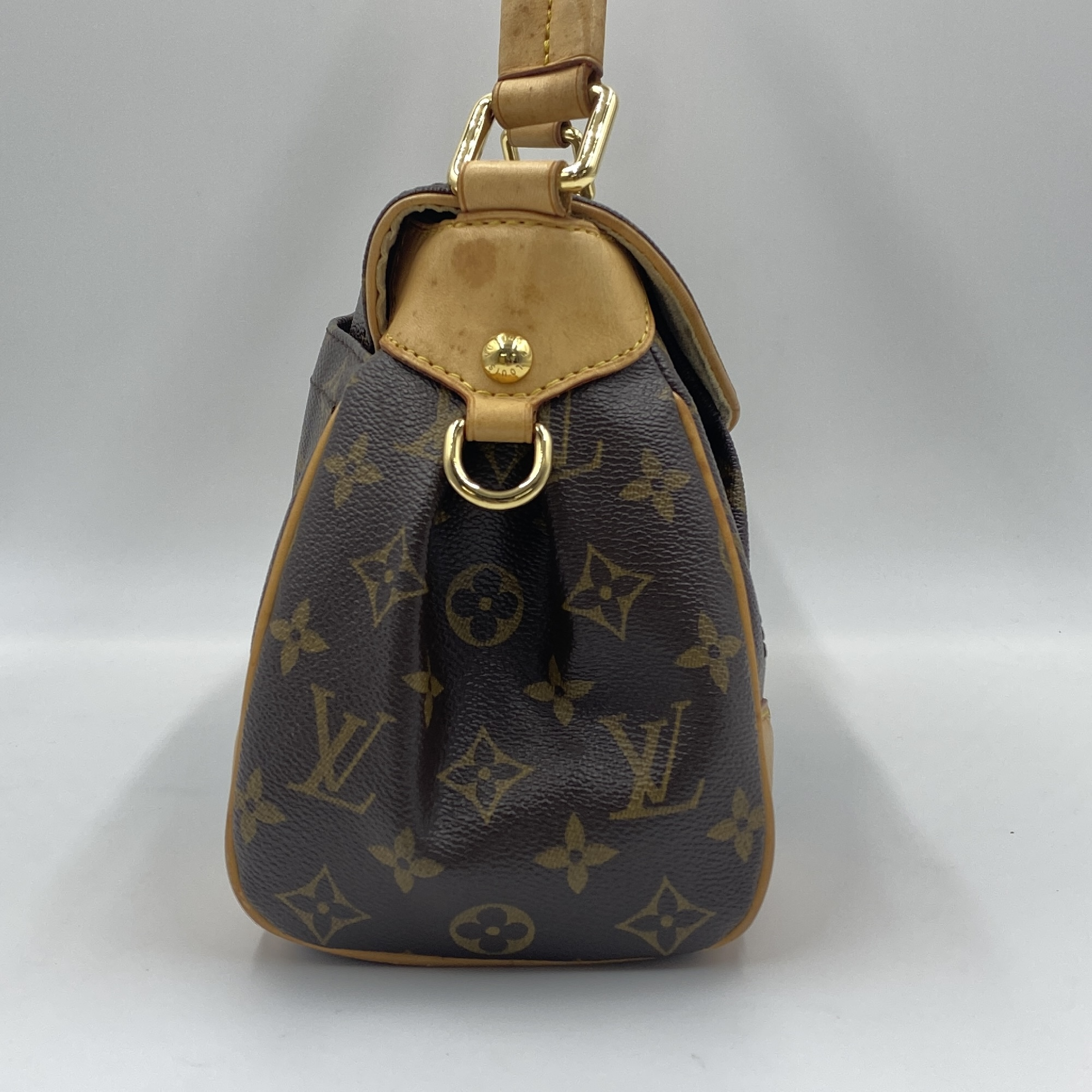 LV Beverly MM Monogram M40121 SR3097 Brown Shoulder Bag — view 3