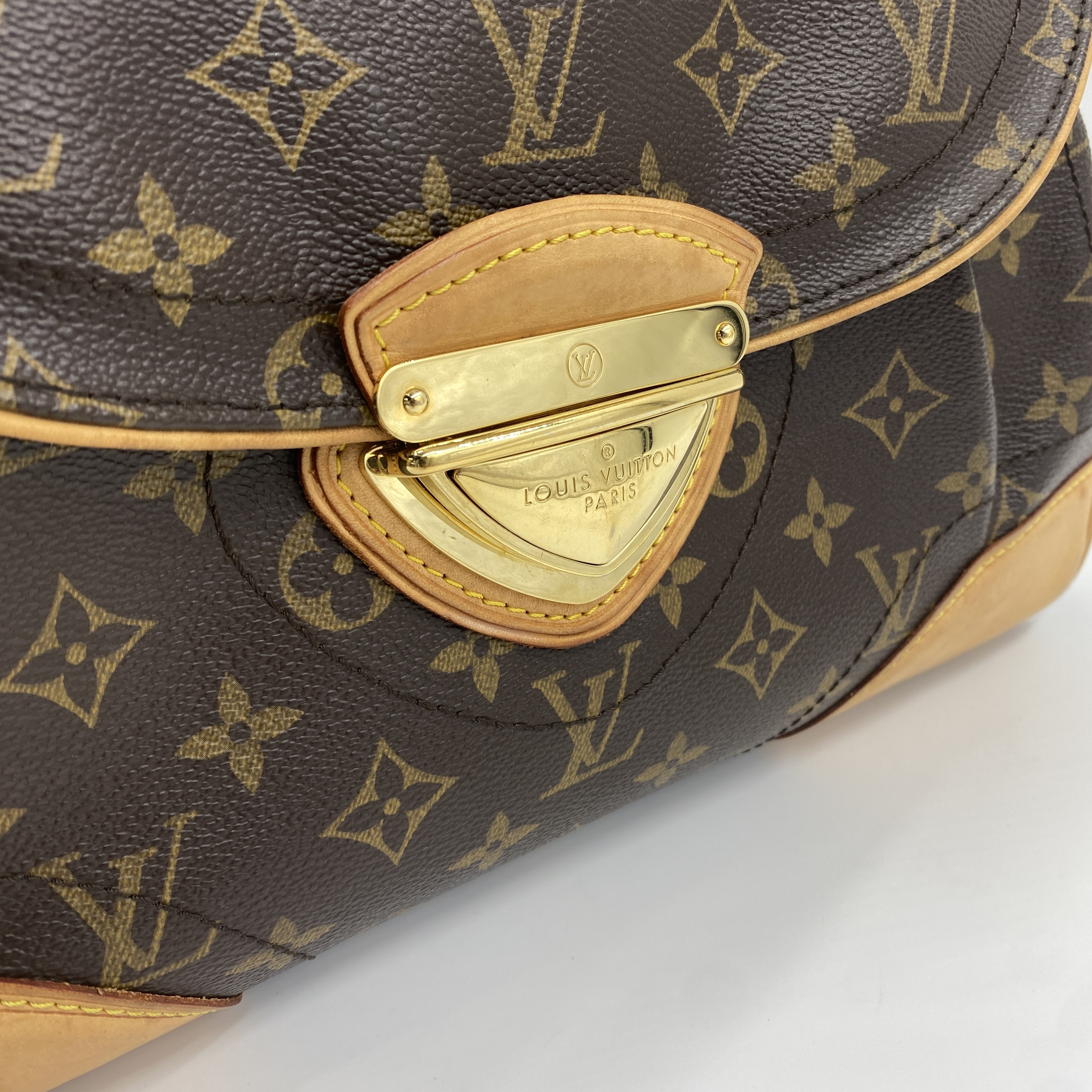 LV Beverly MM Monogram M40121 SR3097 Brown Shoulder Bag — view 5