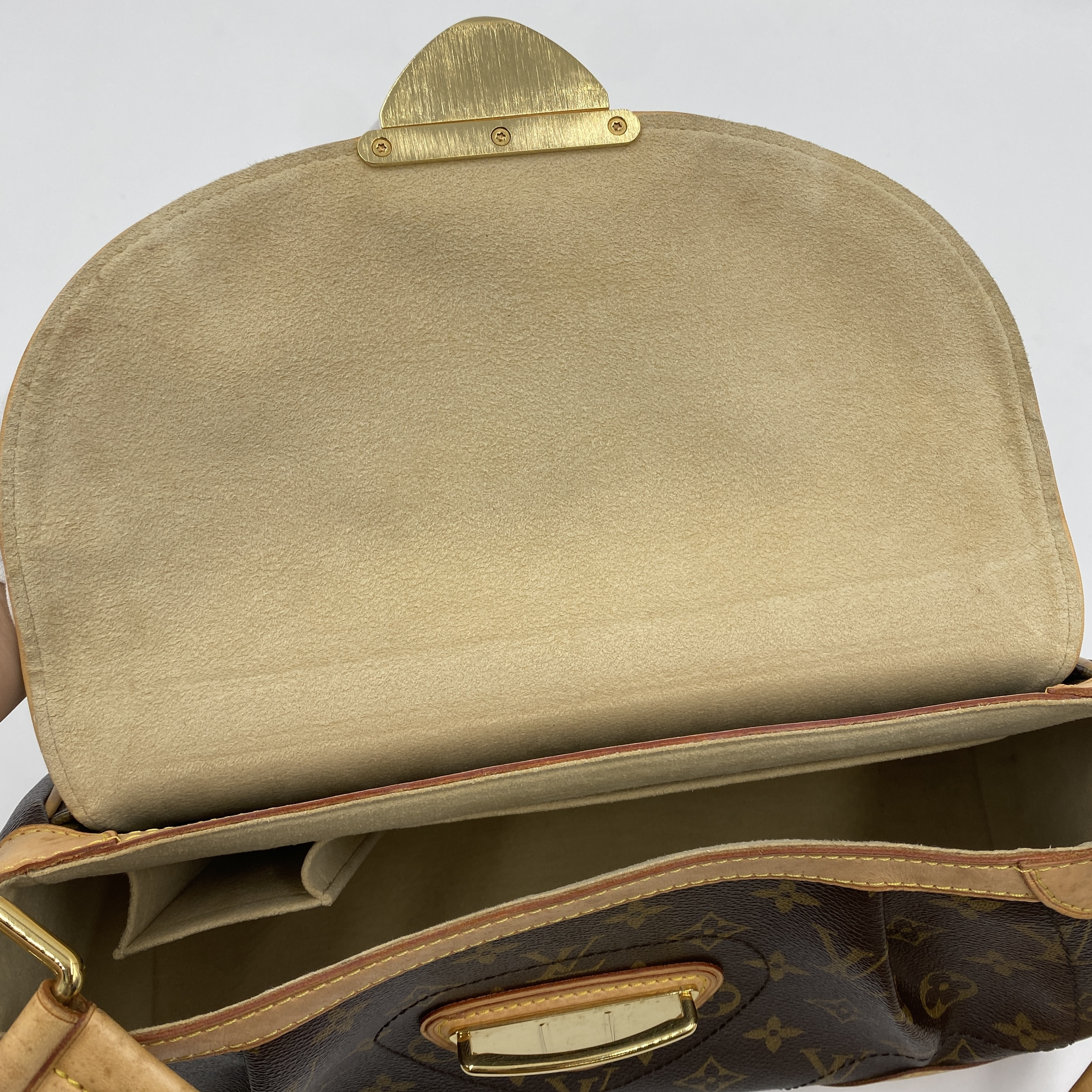 LV Beverly MM Monogram M40121 SR3097 Brown Shoulder Bag — view 8