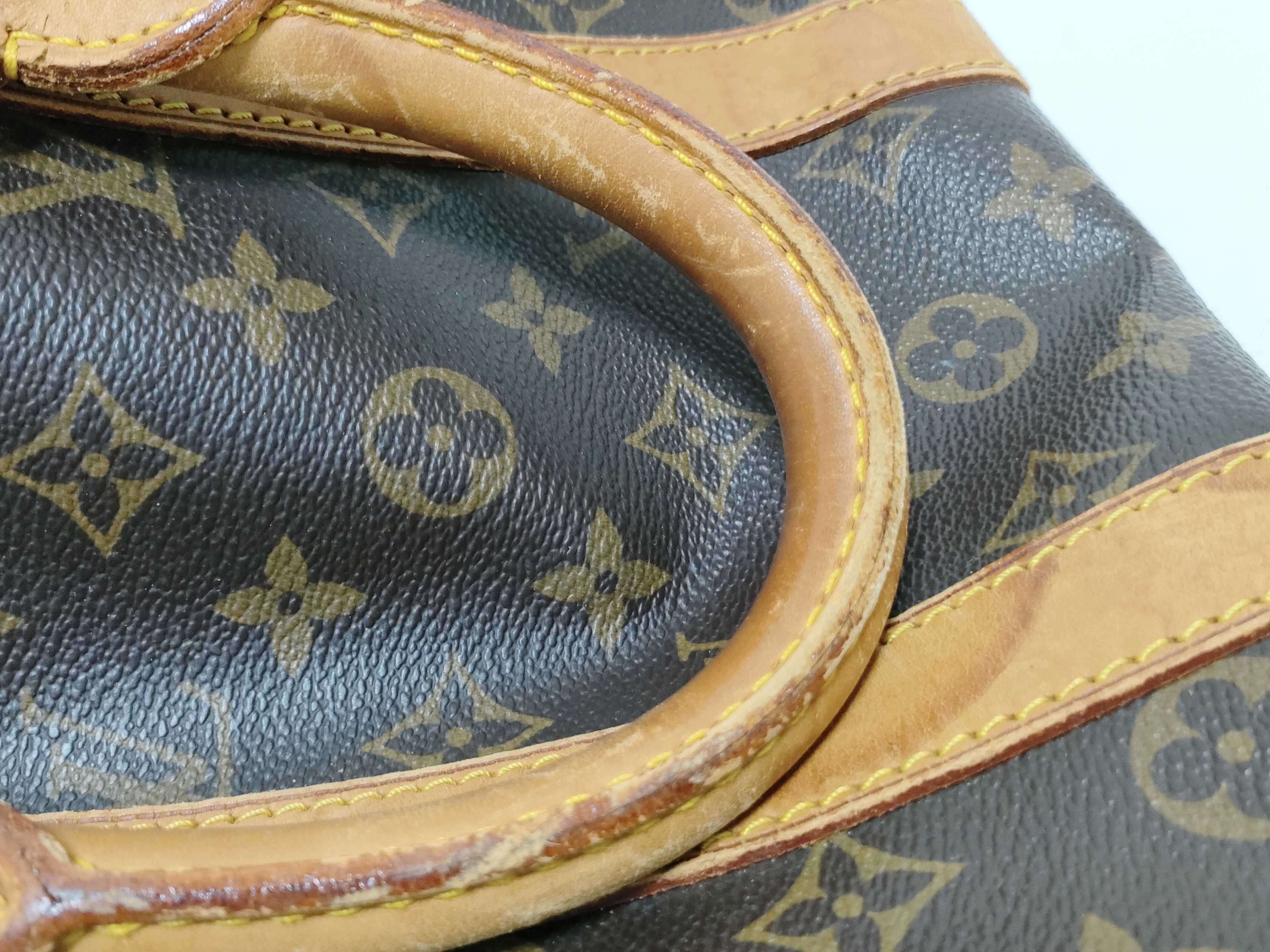 Monogram Louis Vuitton Keepall Boston Bag — view 14