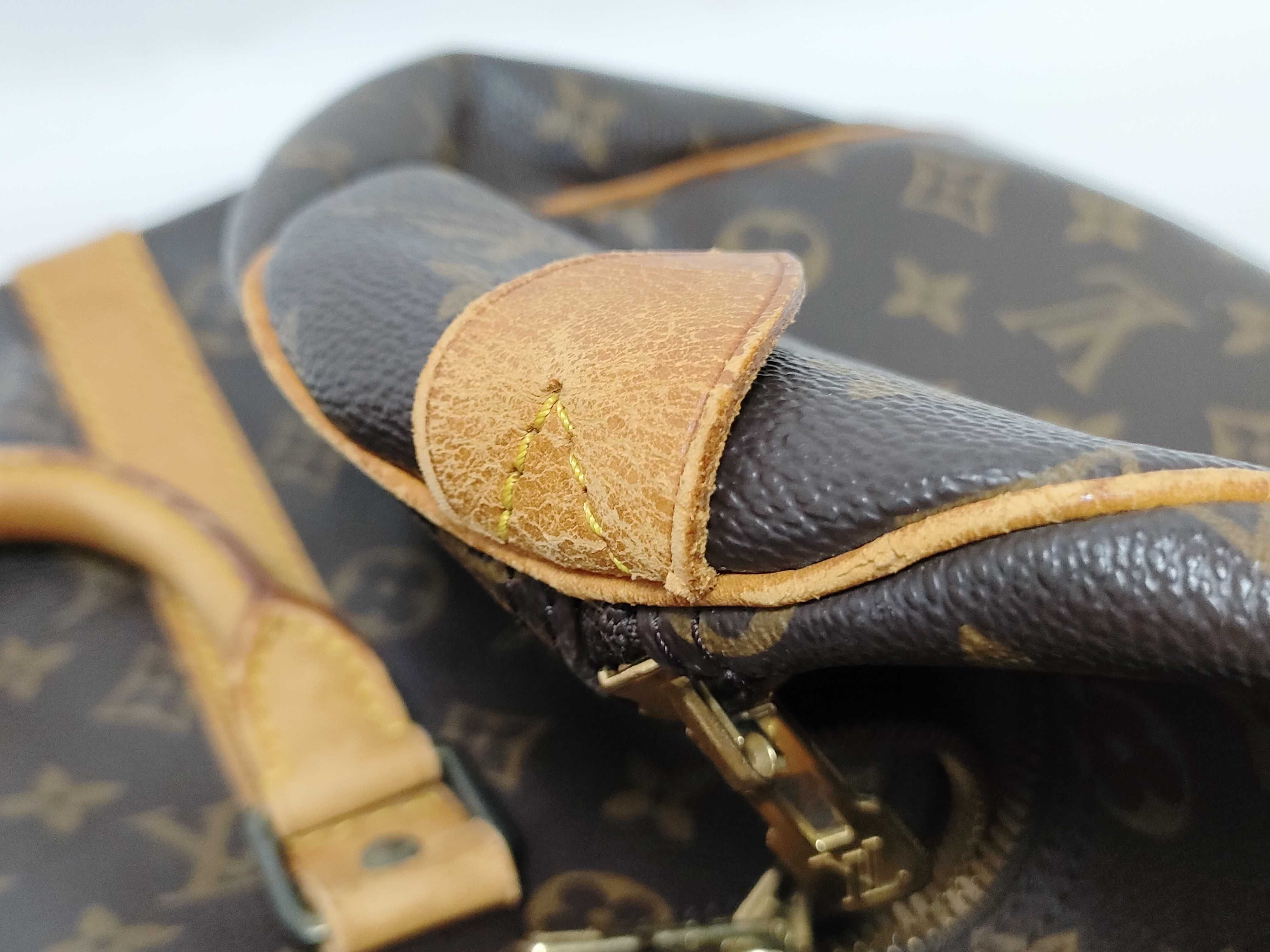 Monogram Louis Vuitton Keepall Boston Bag — view 15