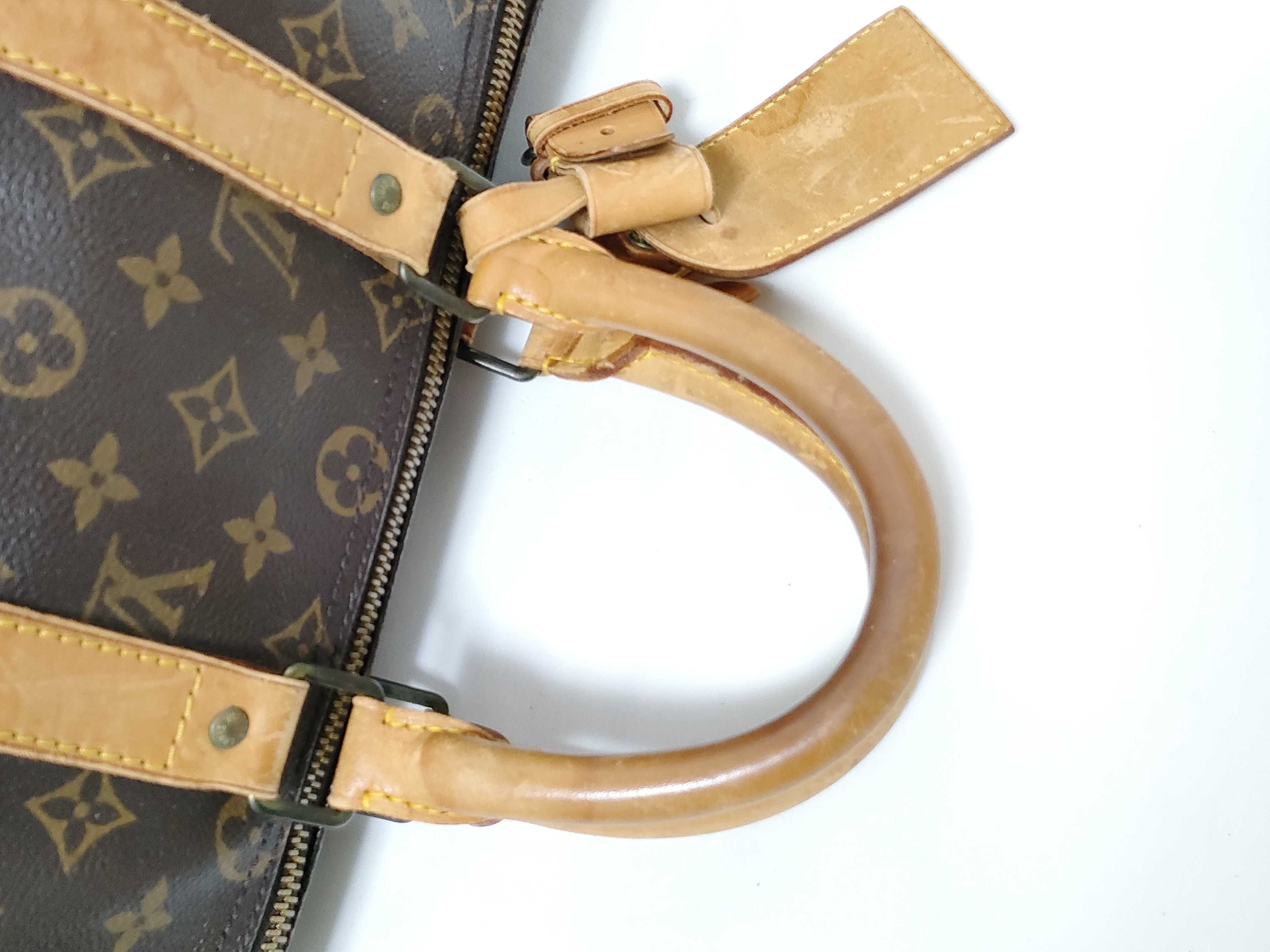 Monogram Louis Vuitton Keepall Boston Bag — view 3