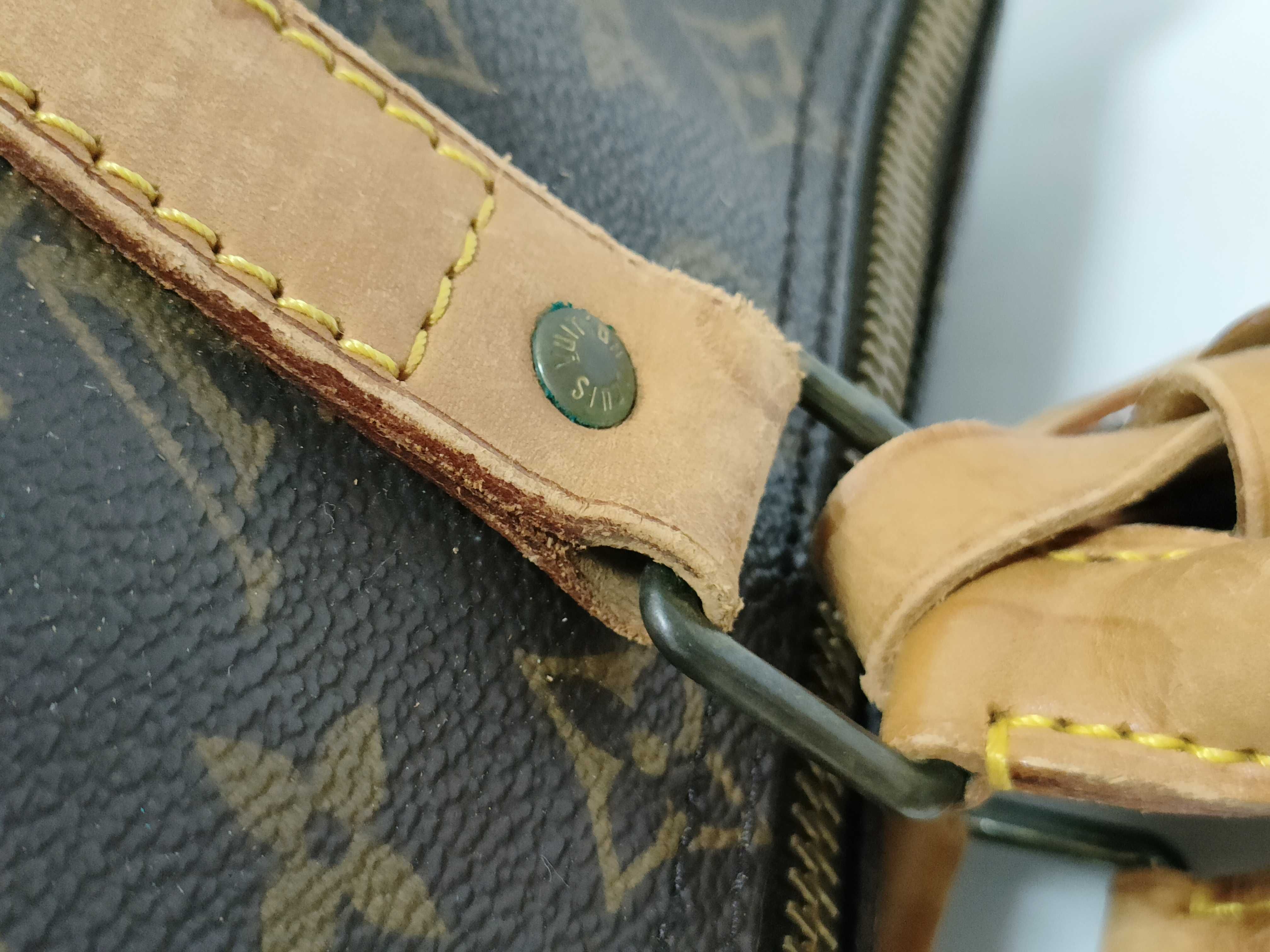 Monogram Louis Vuitton Keepall Boston Bag — view 5