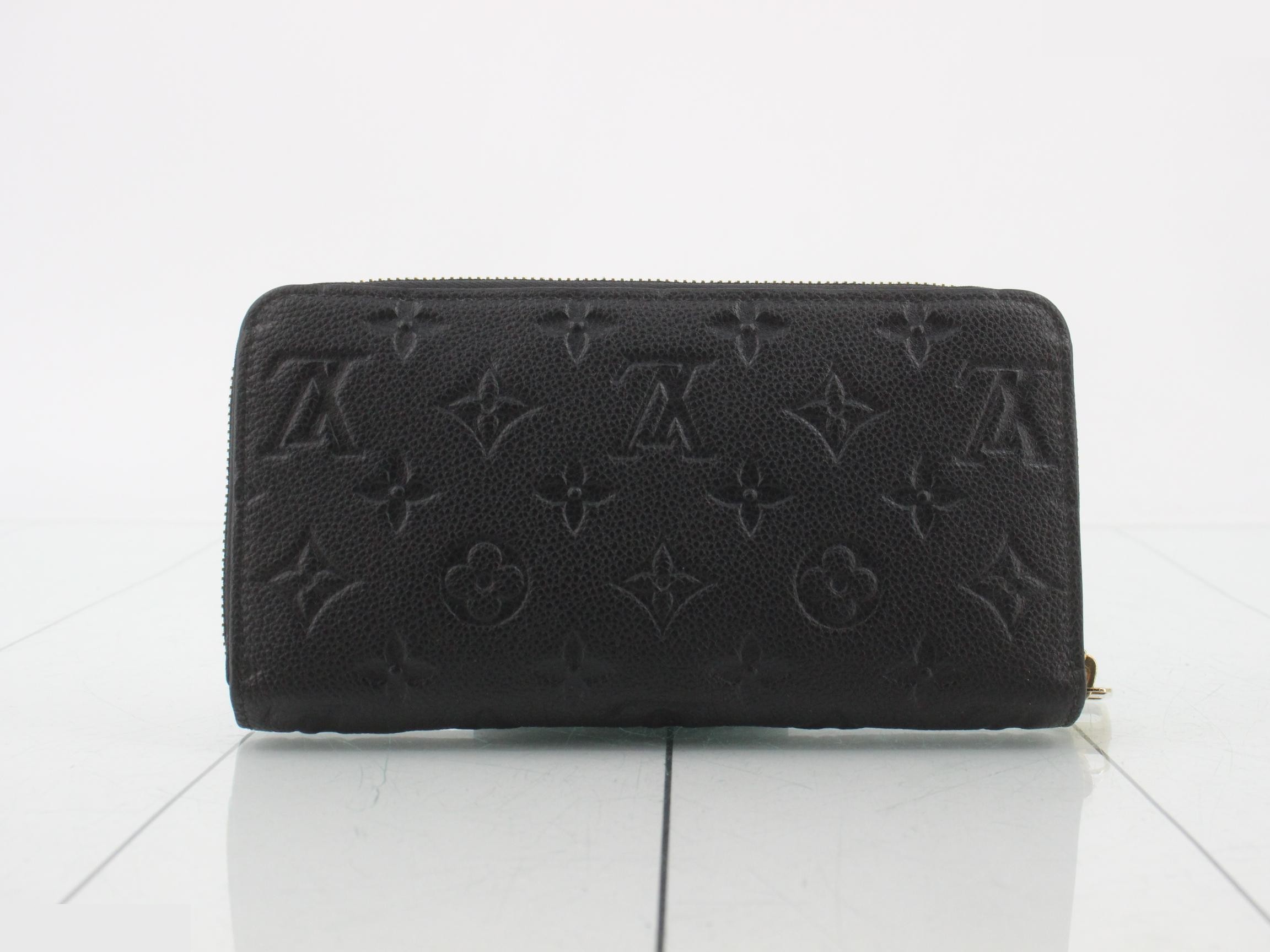 M28791 Louis Vuitton Empreinte Zippy Wallet Noir — view 2