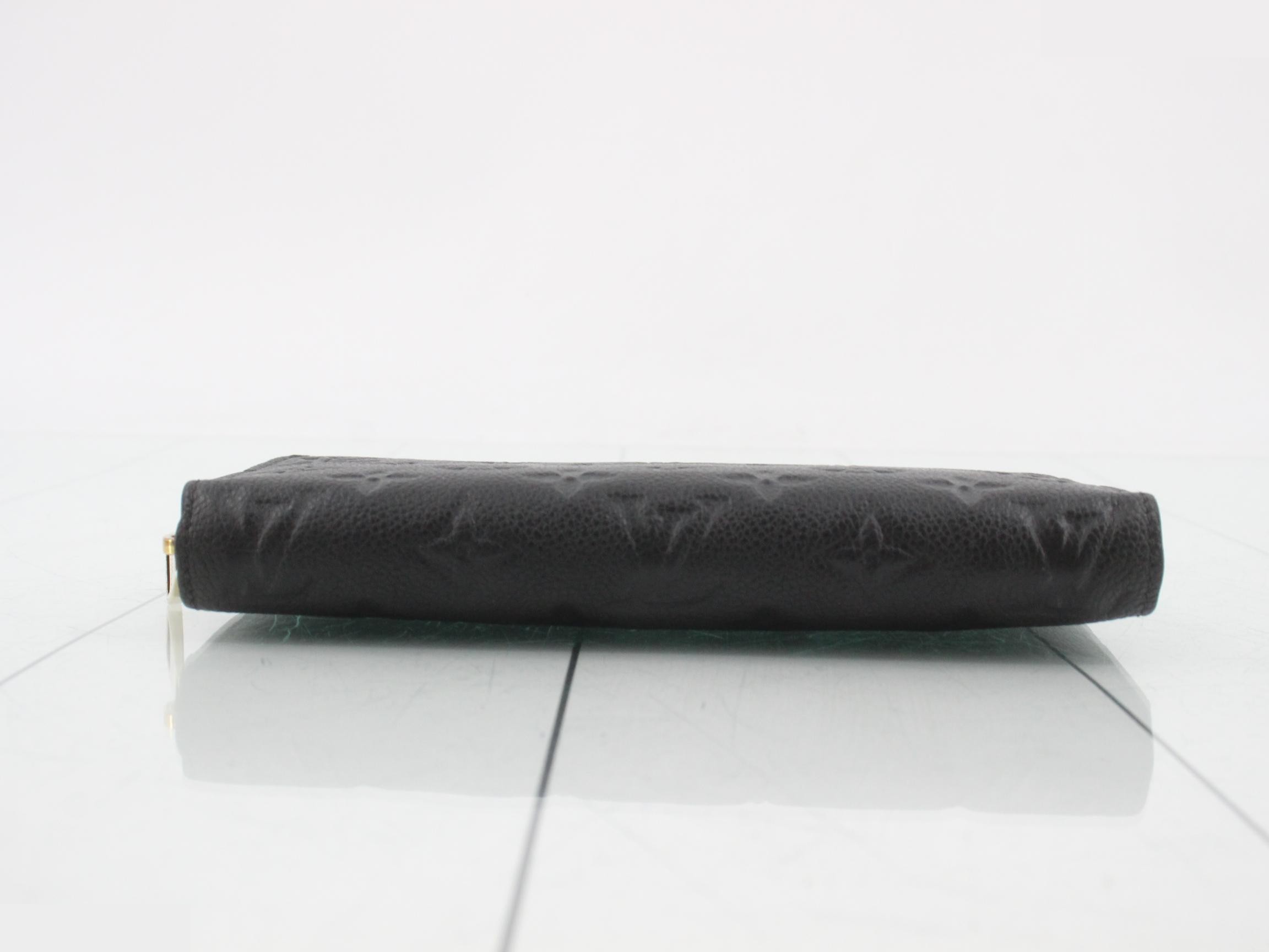 M28791 Louis Vuitton Empreinte Zippy Wallet Noir — view 3