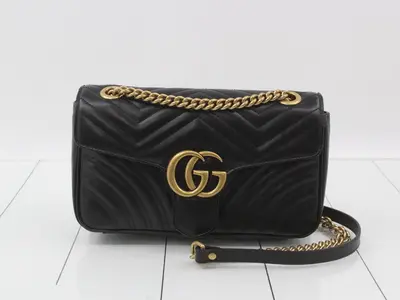 443497 GG Marmont Chain Shoulder Bag