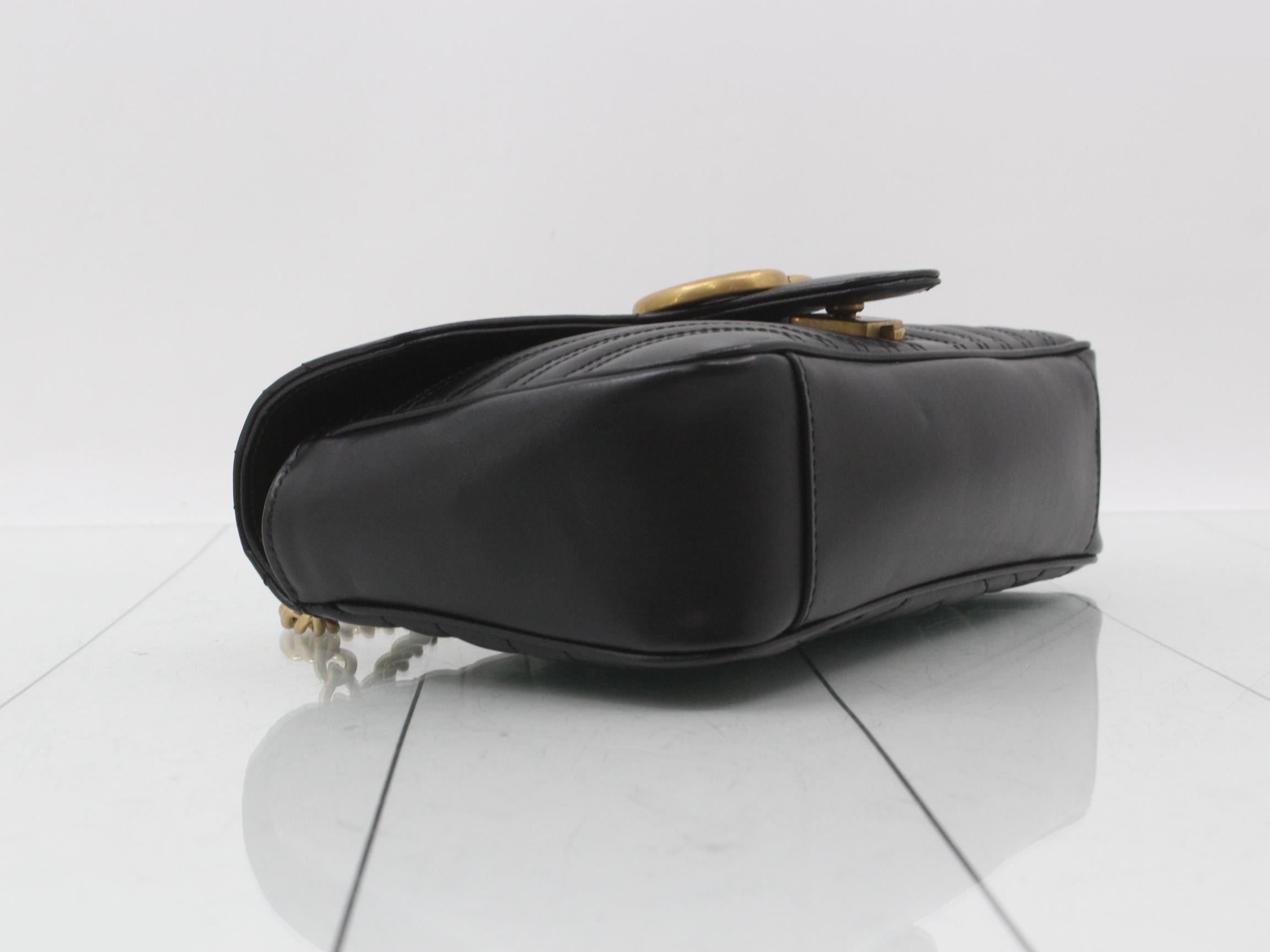 443497 GG Marmont Chain Shoulder Bag — view 5