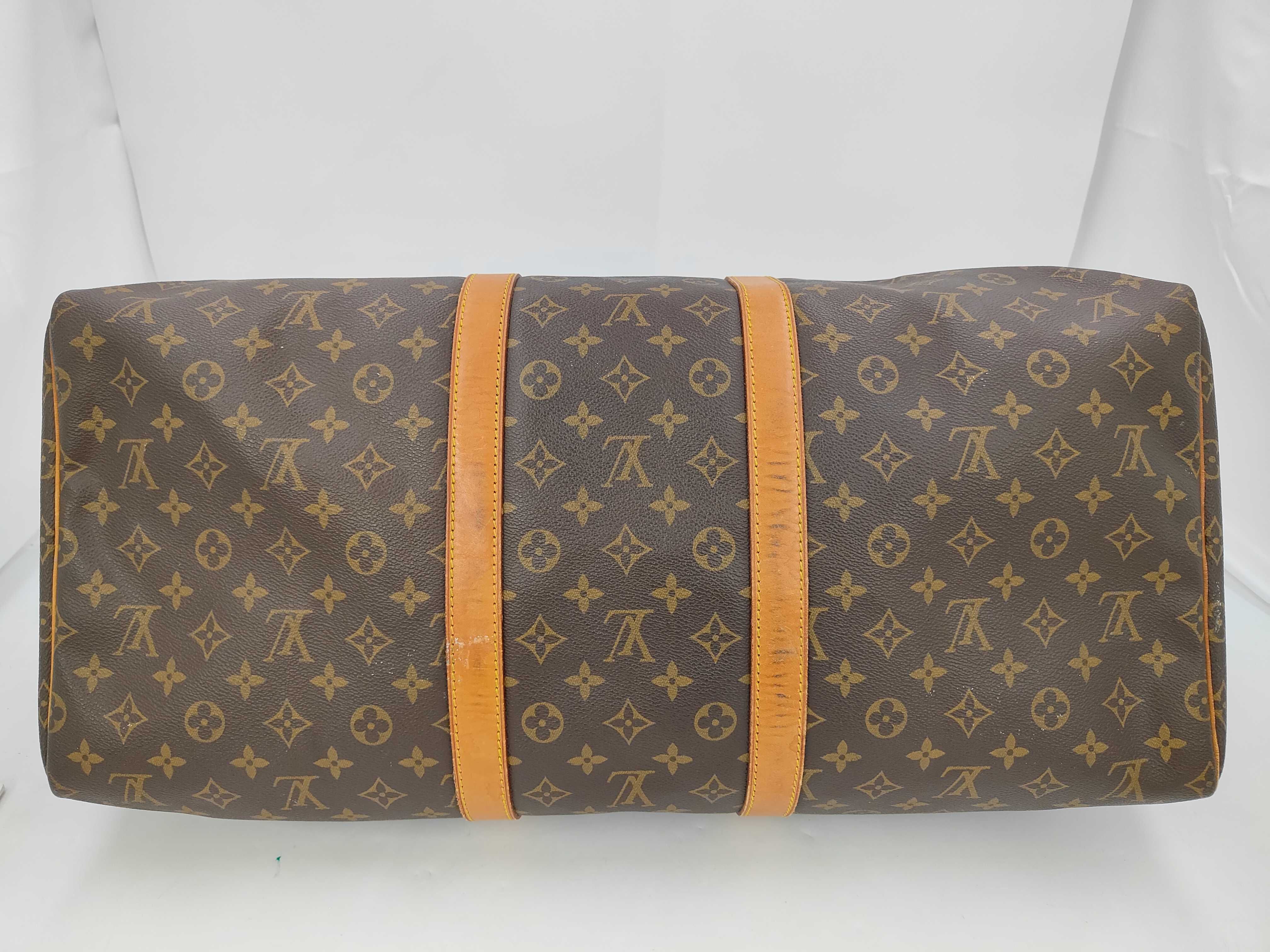 Monogram M41424 Keepall 55 Boston Bag — view 4