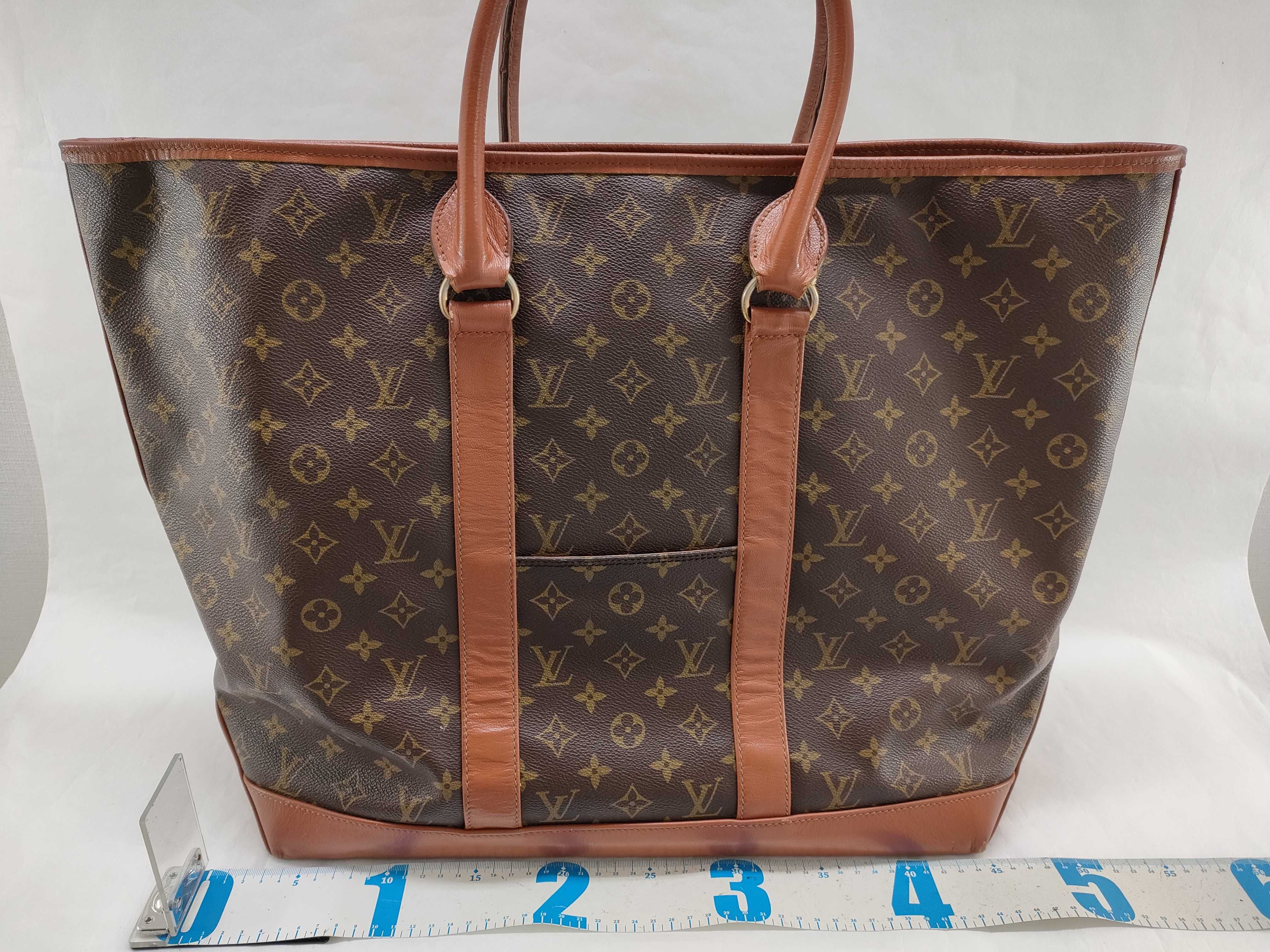 Monogram Vuitton Weekend Tote Bag — view 2