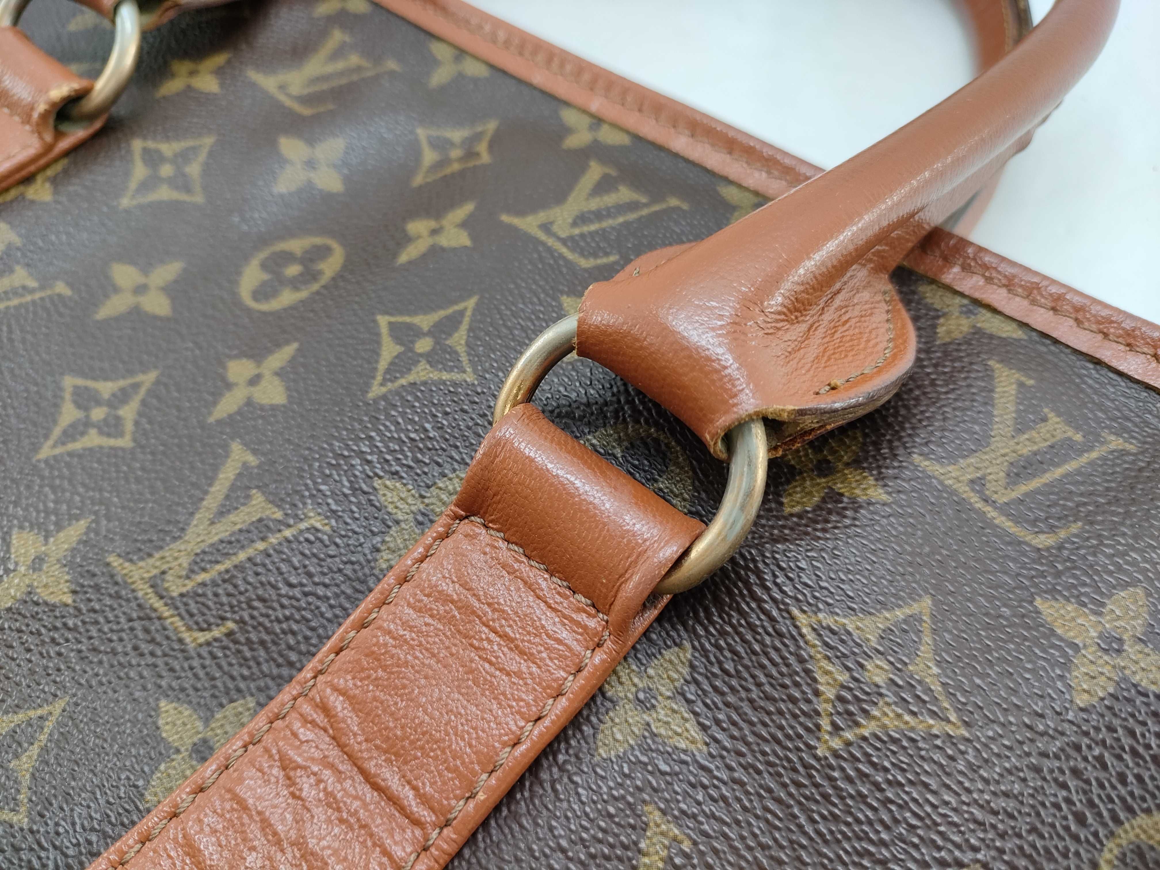 Monogram Vuitton Weekend Tote Bag — view 5