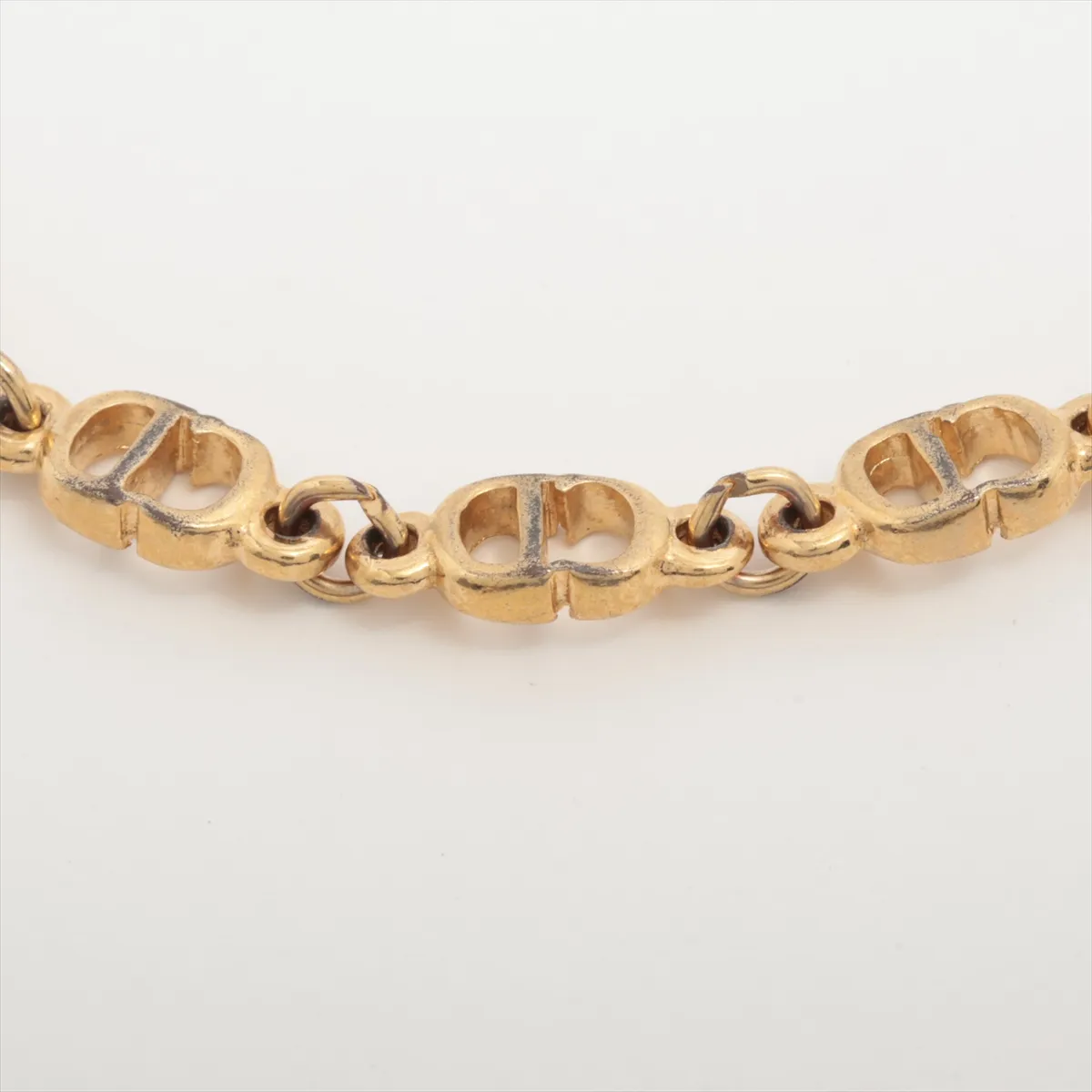 CD logo bracelet, GP gold, — view 3