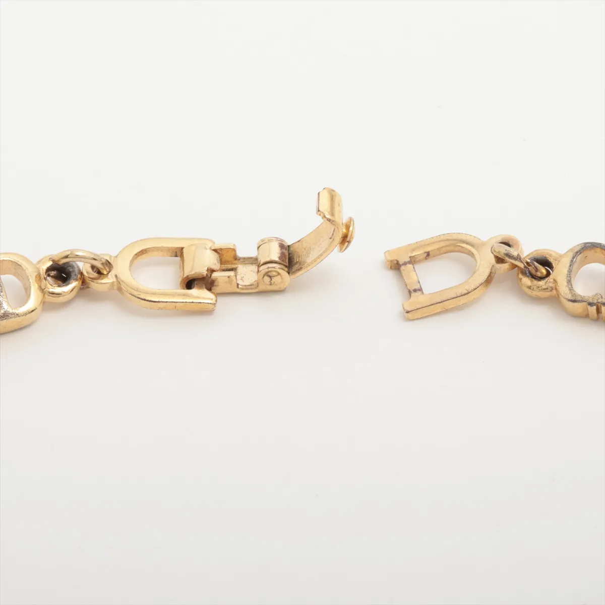 CD logo bracelet, GP gold, — view 4