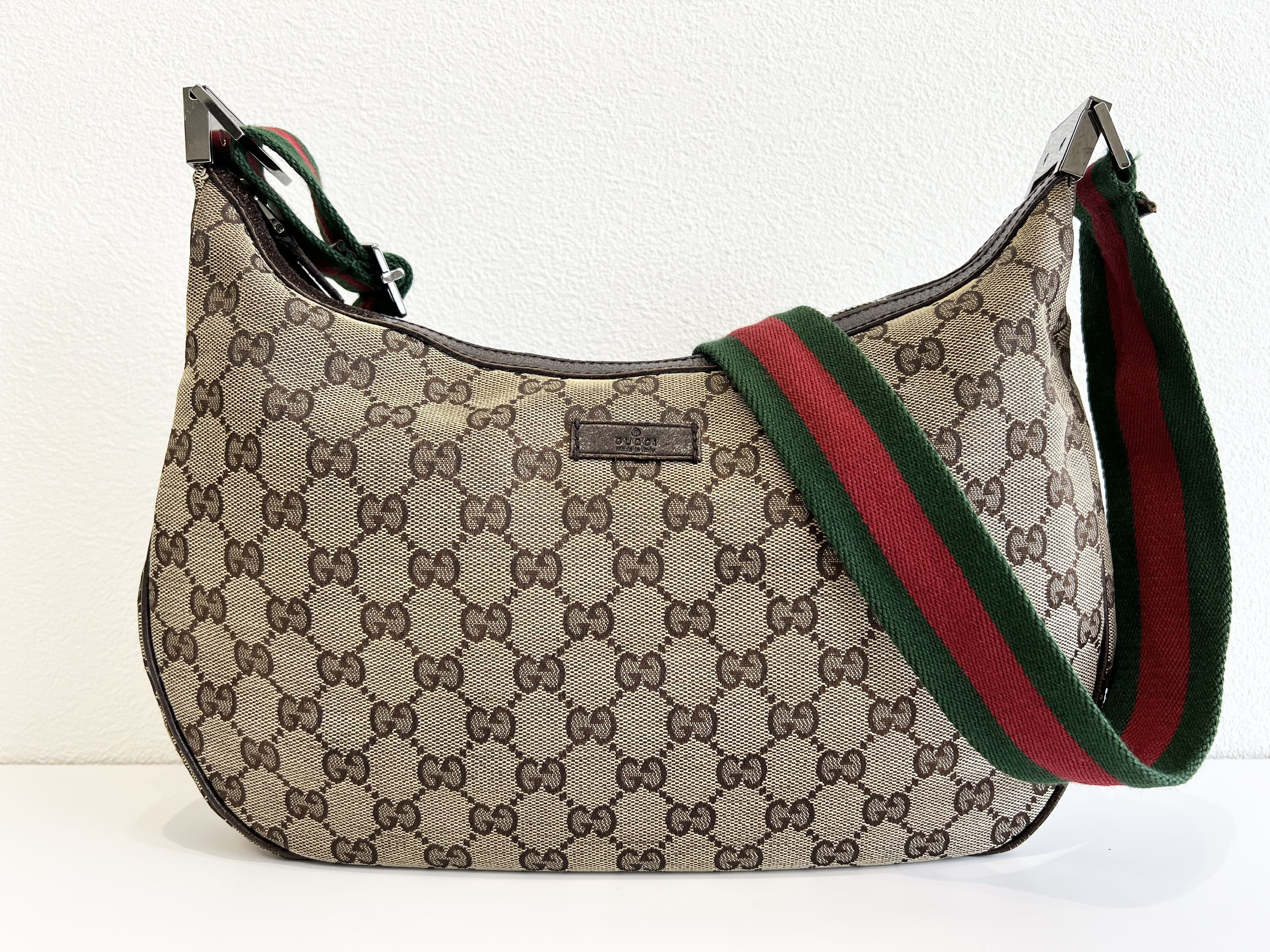 GG Sherry Line Canvas Shoulder Bag One Shoulder Bag