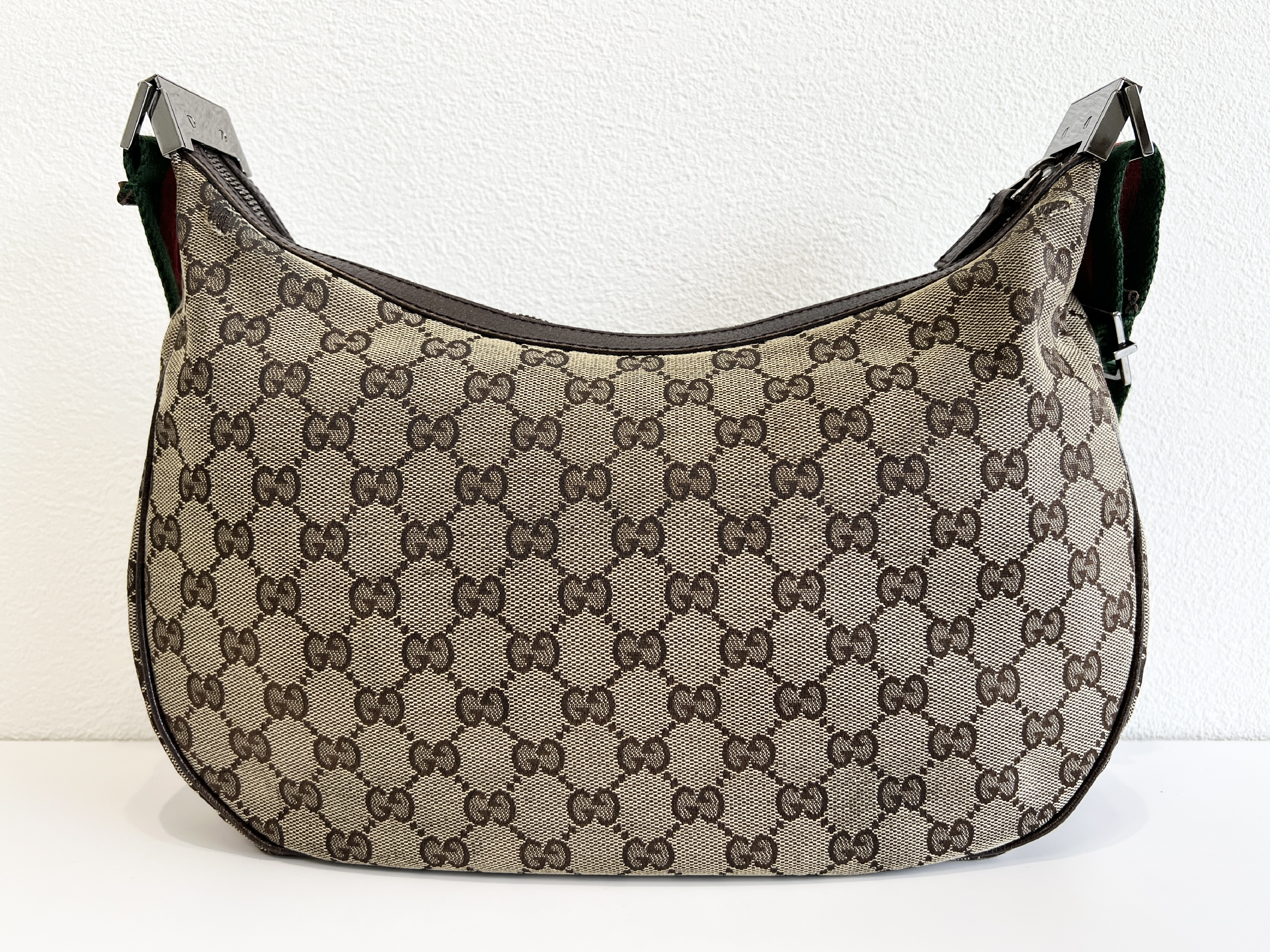 GG Sherry Line Canvas Shoulder Bag One Shoulder Bag — view 2
