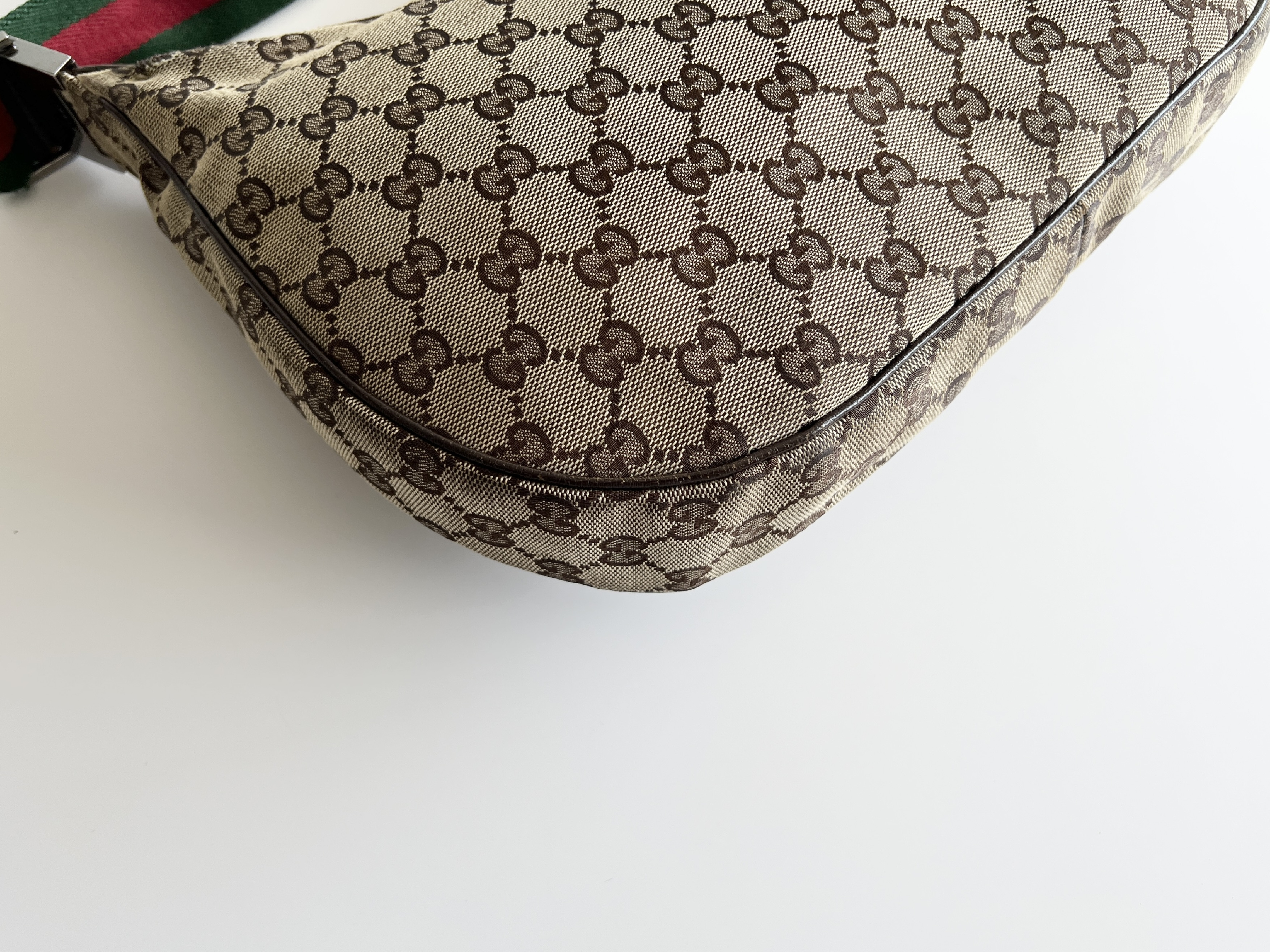 GG Sherry Line Canvas Shoulder Bag One Shoulder Bag — view 12
