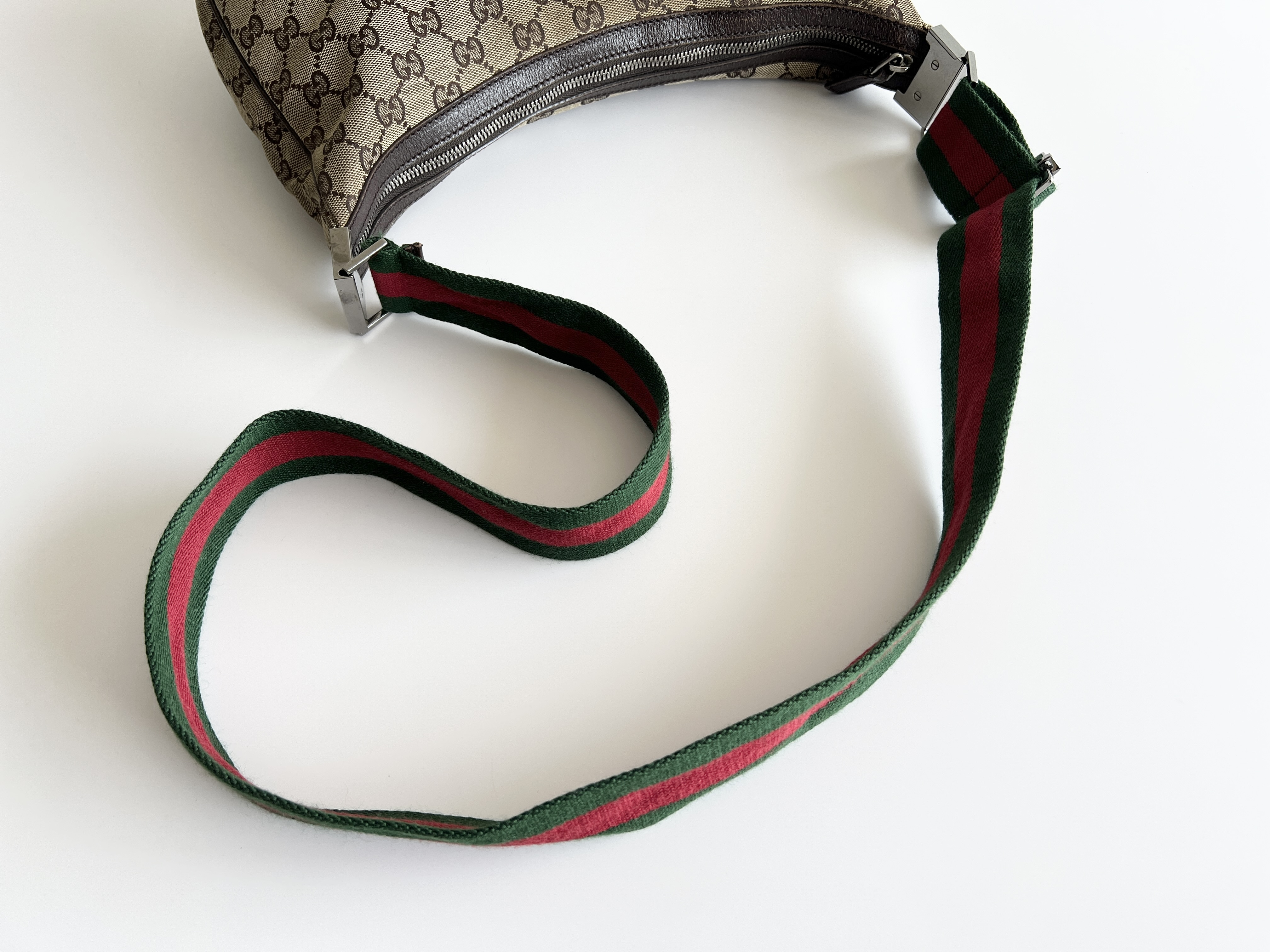 GG Sherry Line Canvas Shoulder Bag One Shoulder Bag — view 3