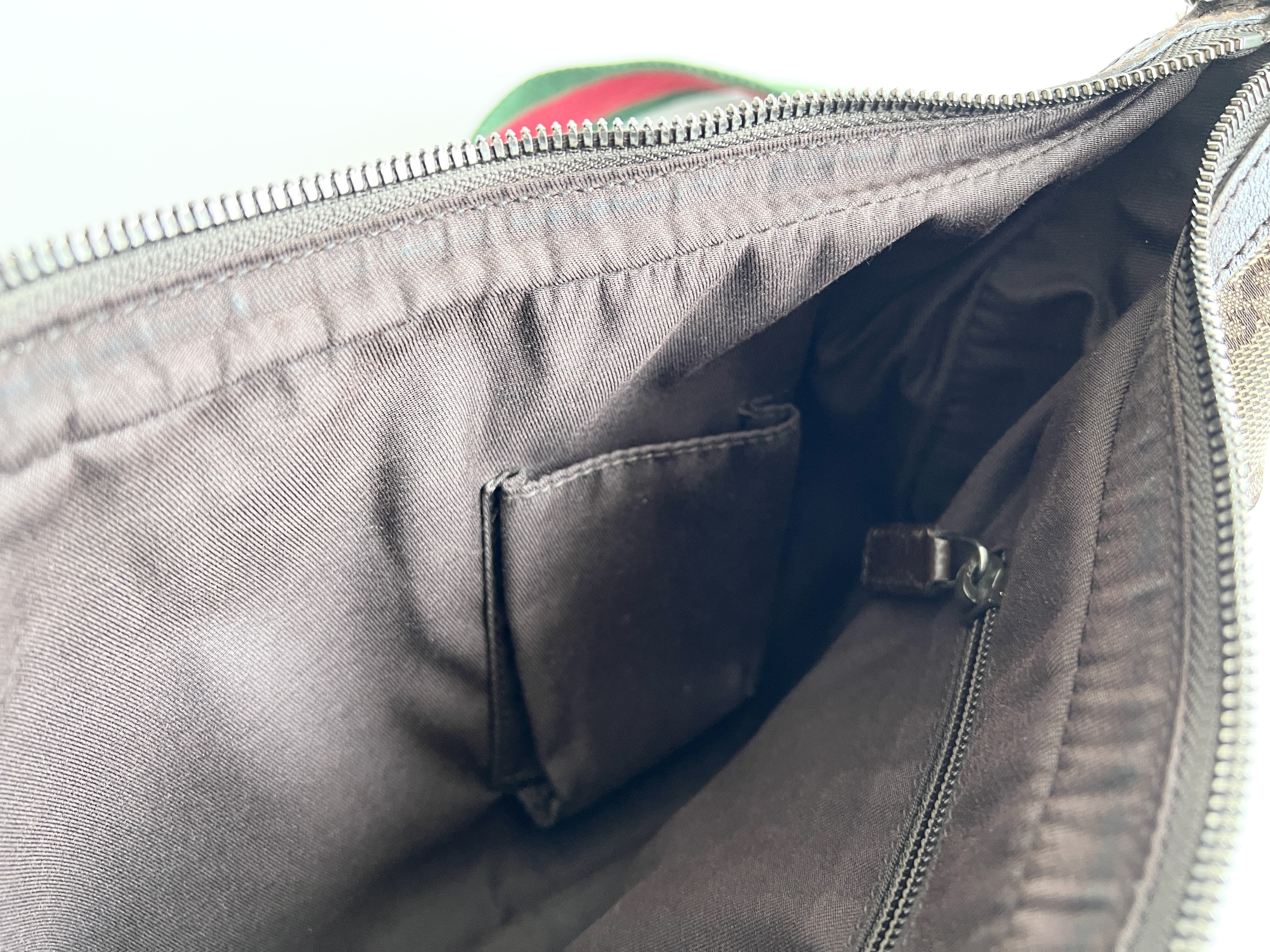 GG Sherry Line Canvas Shoulder Bag One Shoulder Bag — view 9
