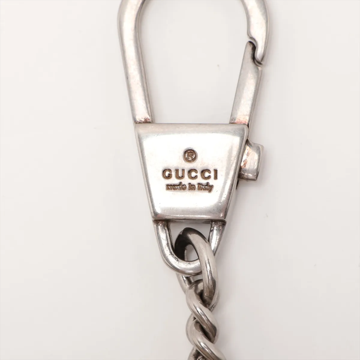 Dionysus 476432 Leather Chain Shoulder Bag, White — view 7
