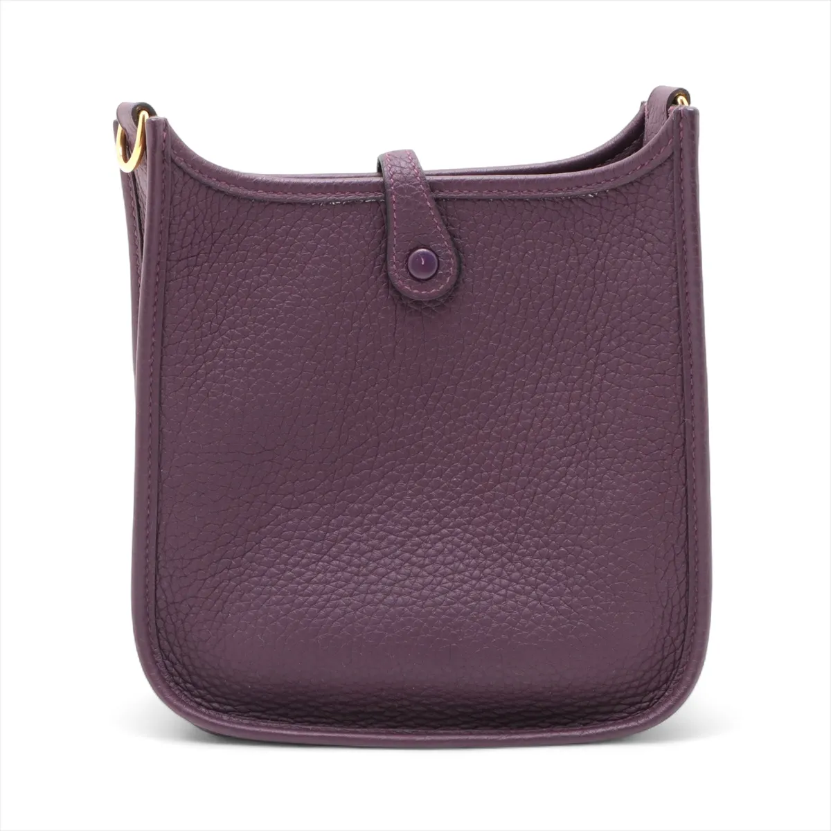 Evelyn 16 TPM Taurillon Clemence Cassis Gold hardware U:2022 — view 2