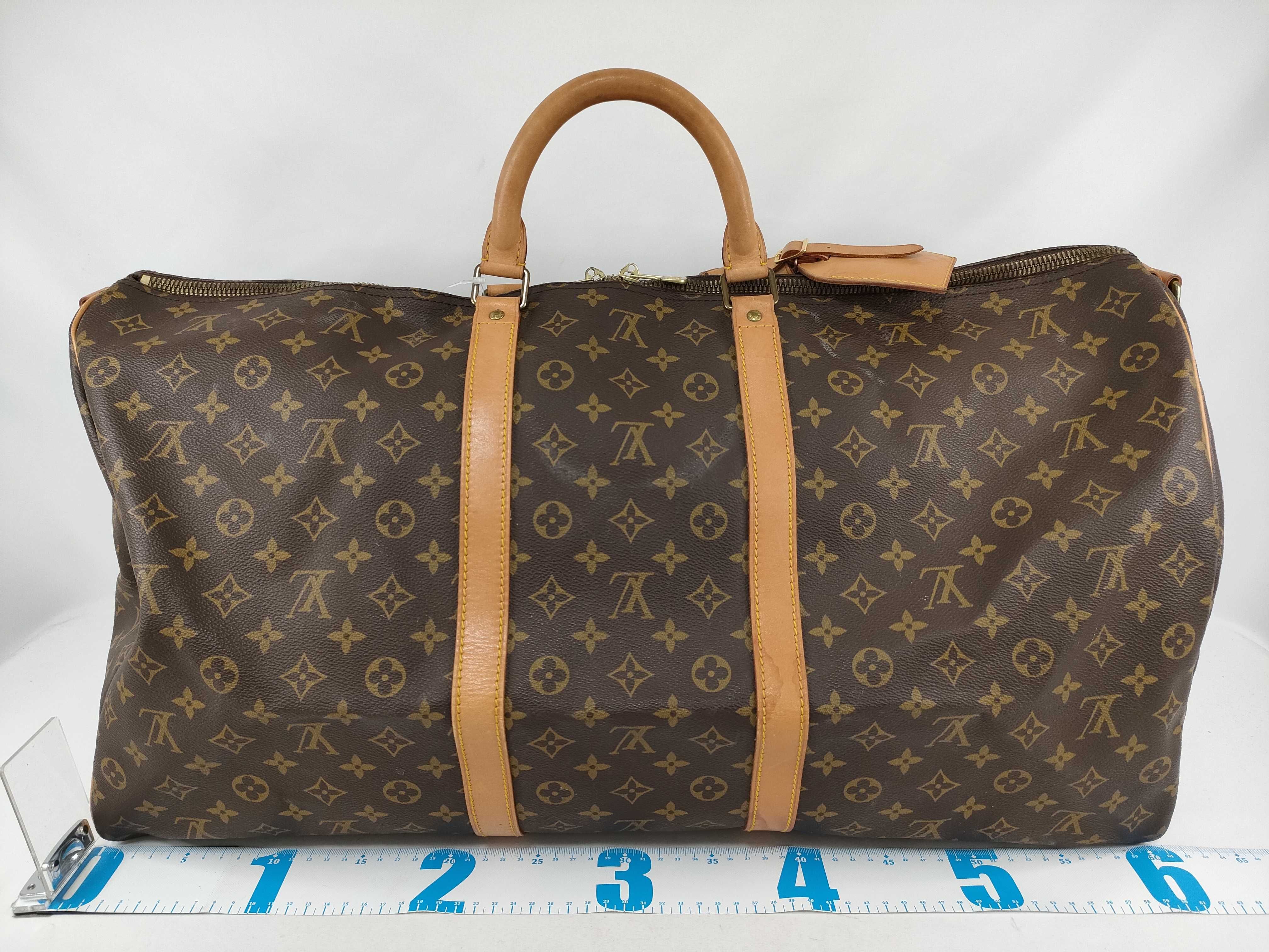Monogram M41412 Keepall Bandoulière 60 Boston Bag — view 2