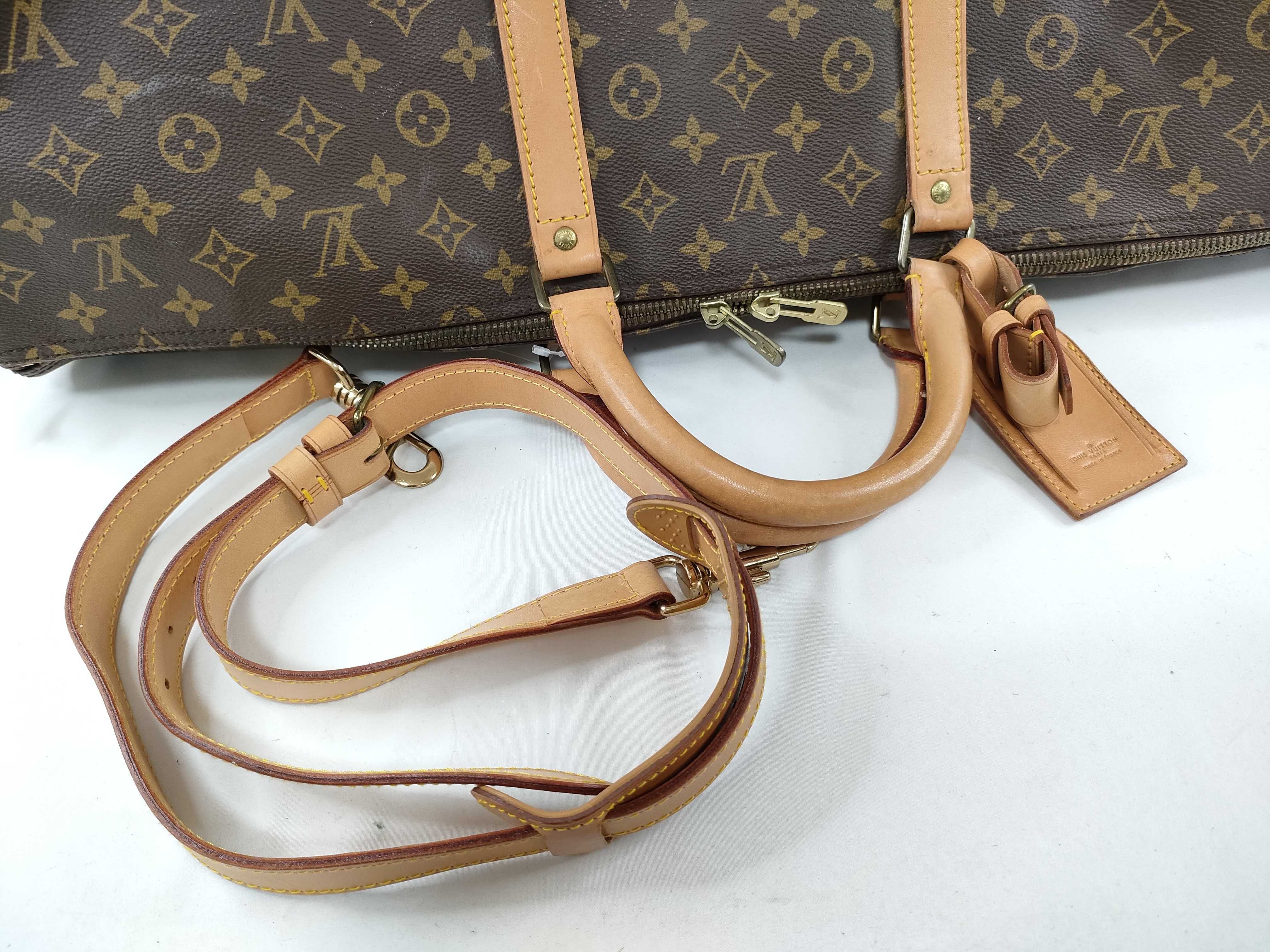 Monogram M41412 Keepall Bandoulière 60 Boston Bag — view 11