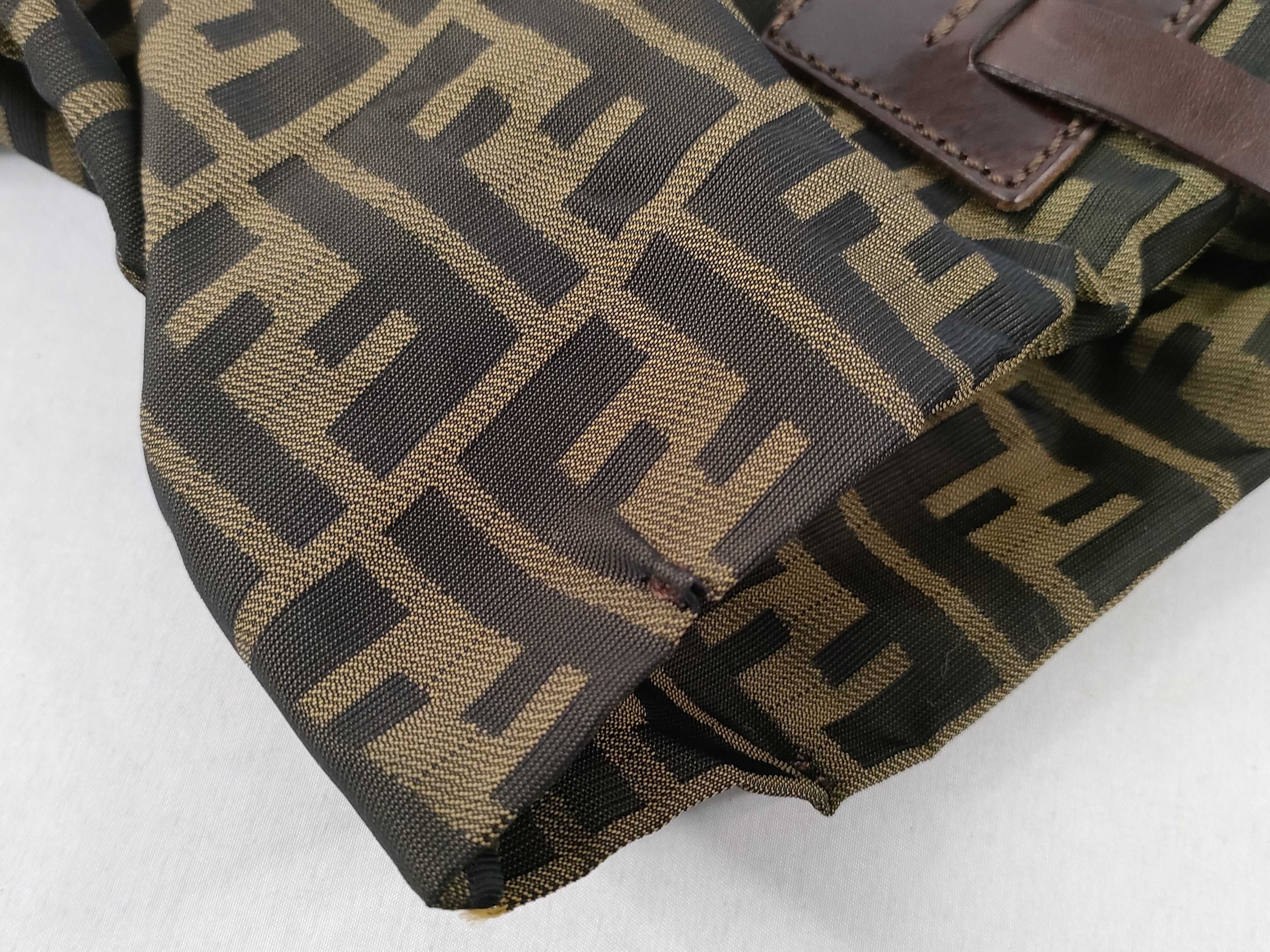 Zucca pattern Fendi handbag Zucca brown handbag — view 12