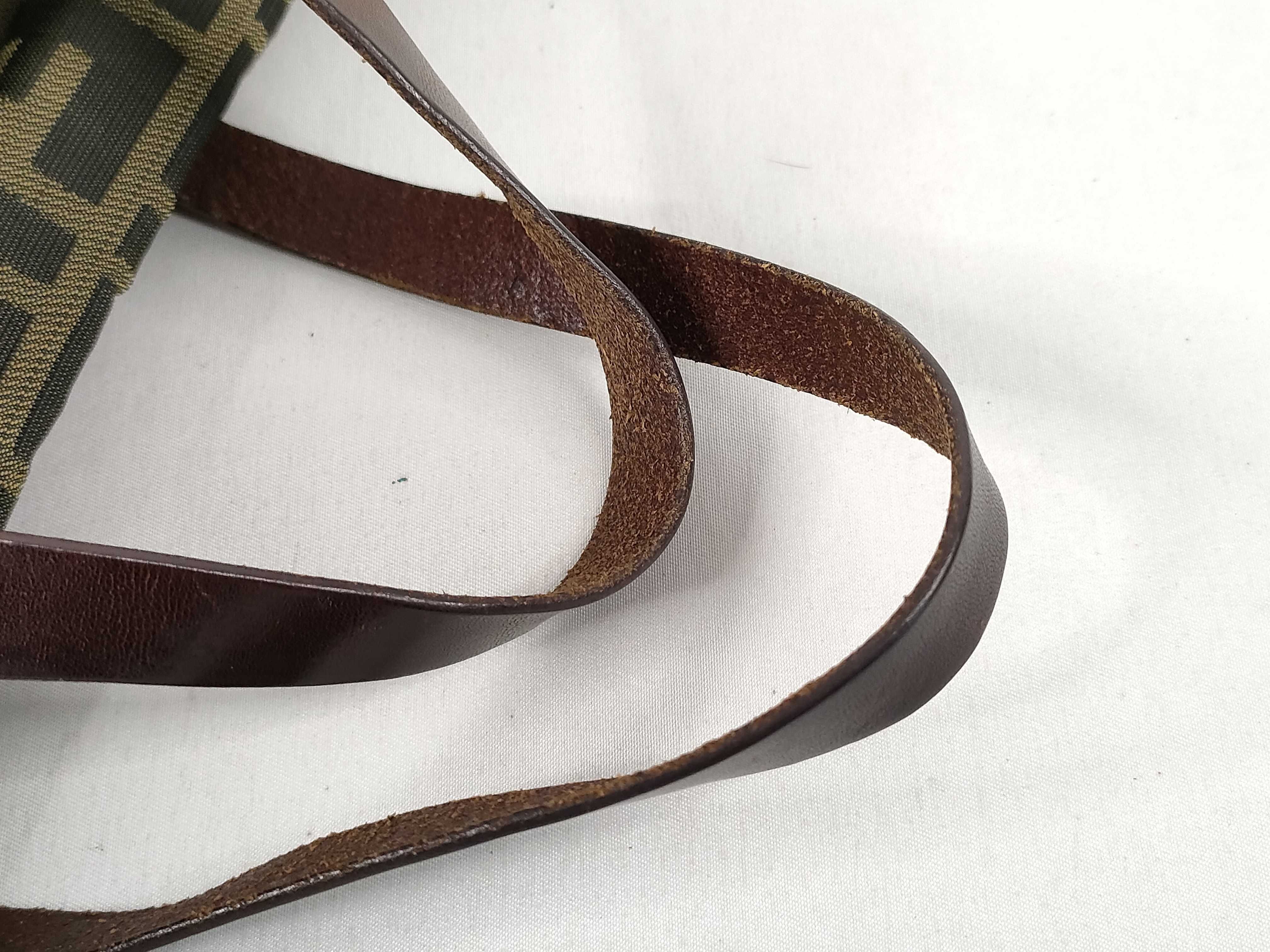 Zucca pattern Fendi handbag Zucca brown handbag — view 4