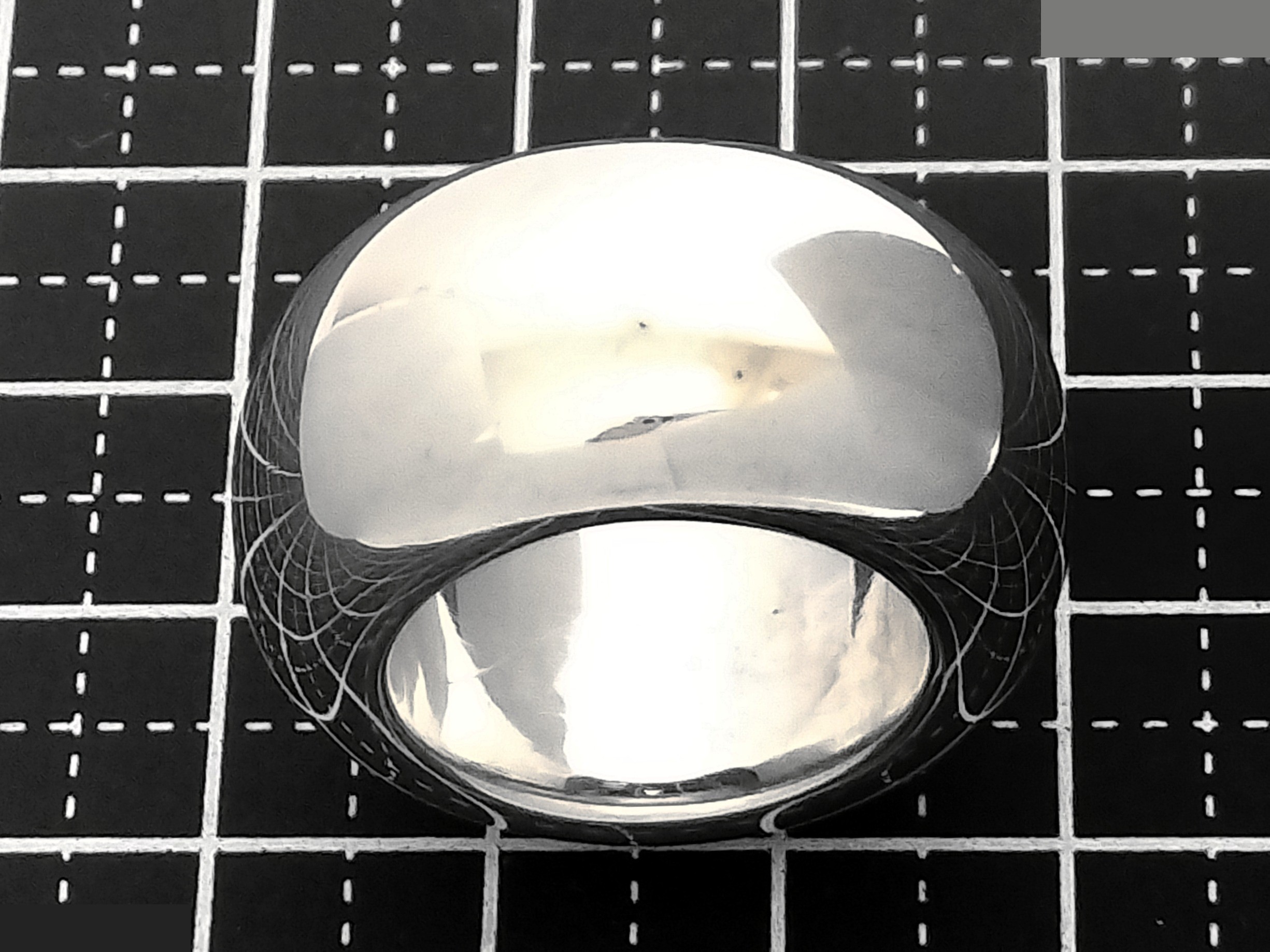 Logo 925 Silver Ring 44.6g #14 — view 7