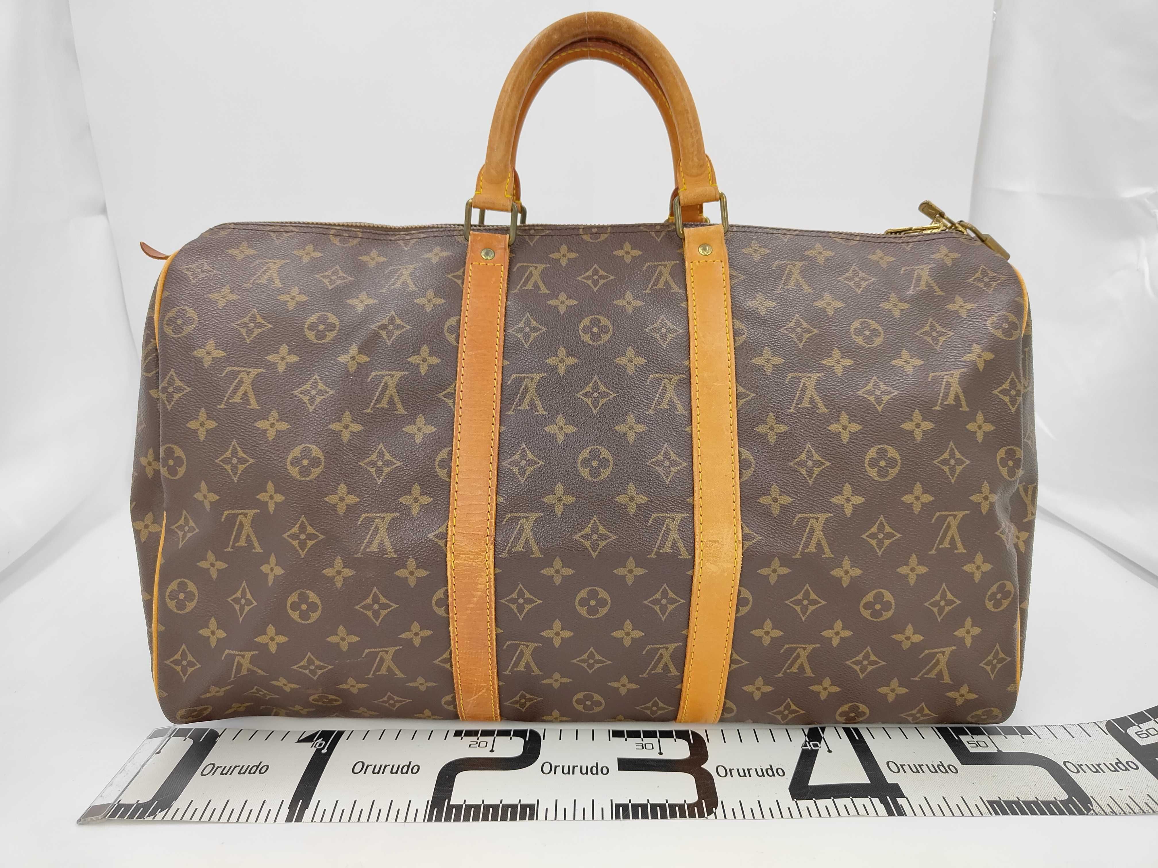Monogram Louis Vuitton Keepall 50 Boston Bag — view 2
