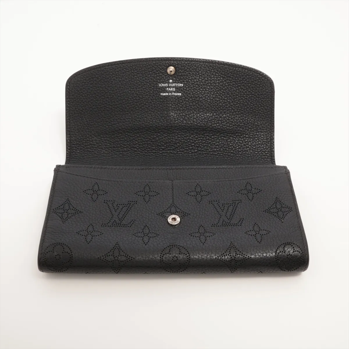 Mahina Portefeuille Iris M60143 TN5115 Black Long Wallet — view 3