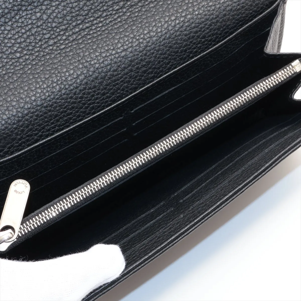 Mahina Portefeuille Iris M60143 TN5115 Black Long Wallet — view 4