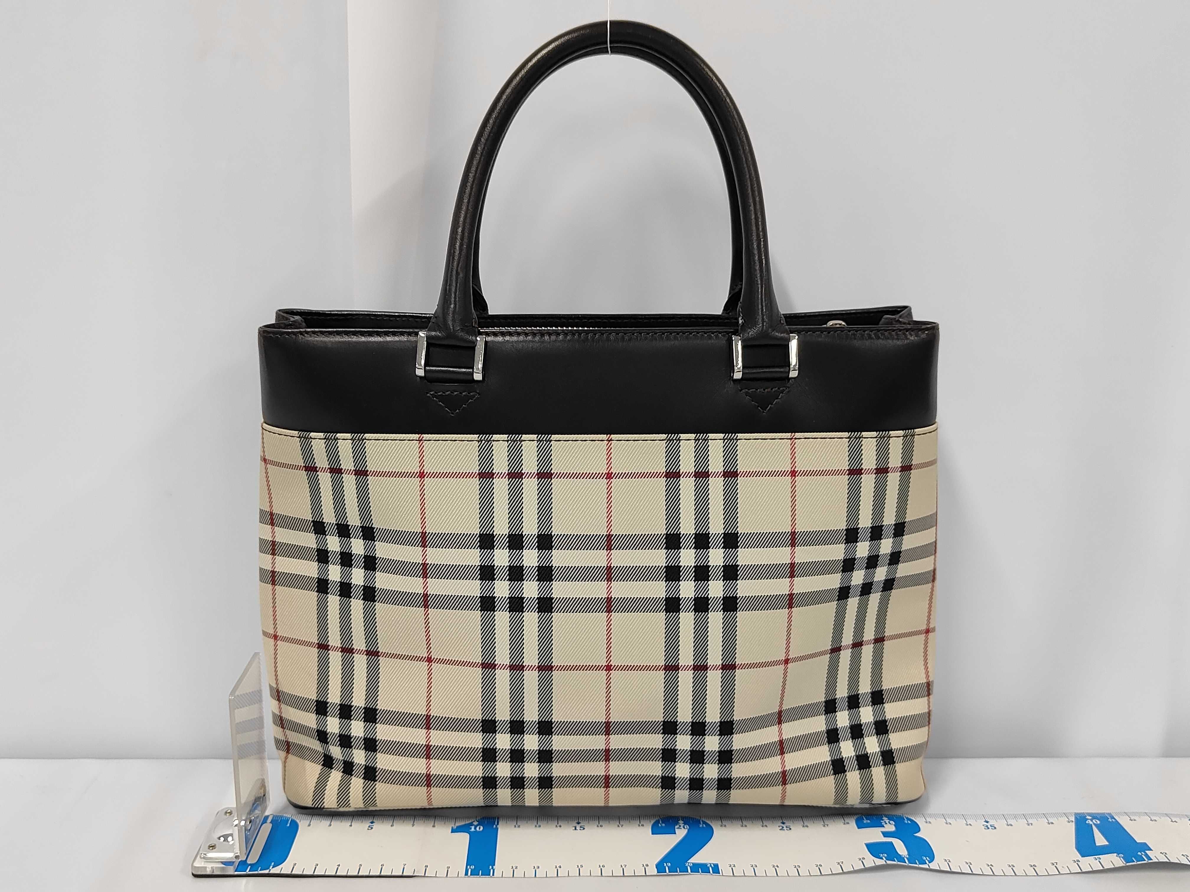 Nova Check Tote Bag Handbag — view 2