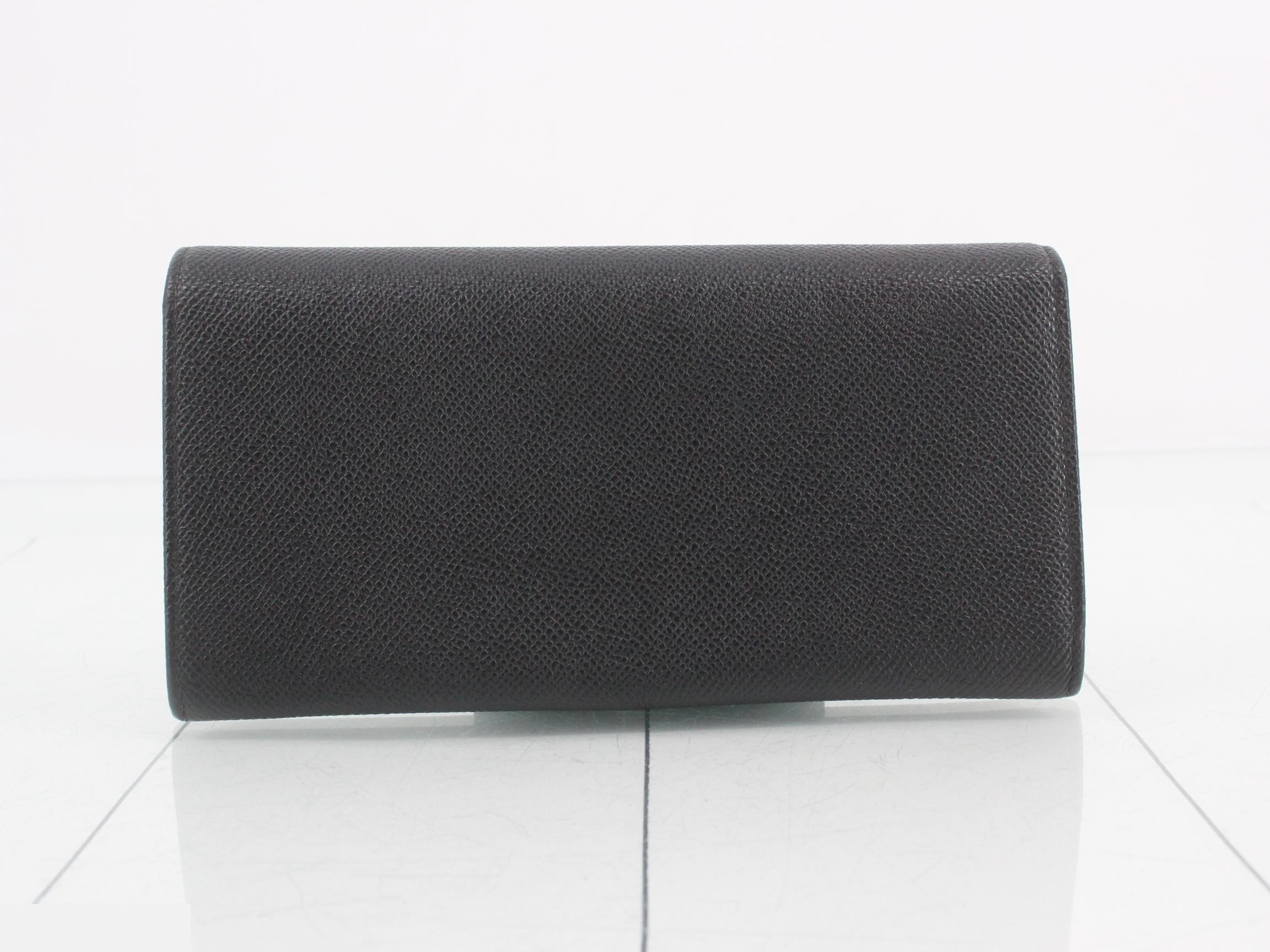 (bag) - Long wallet, black — view 2