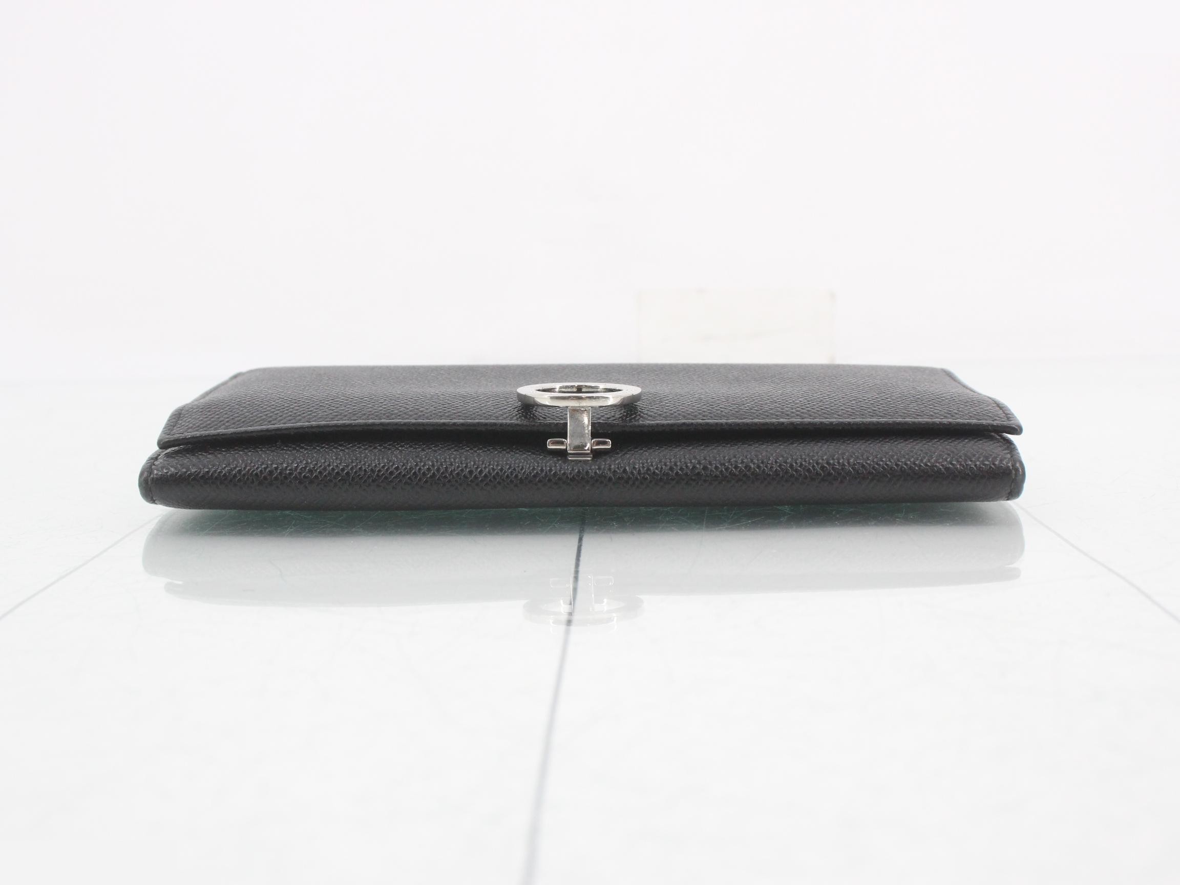 (bag) - Long wallet, black — view 3