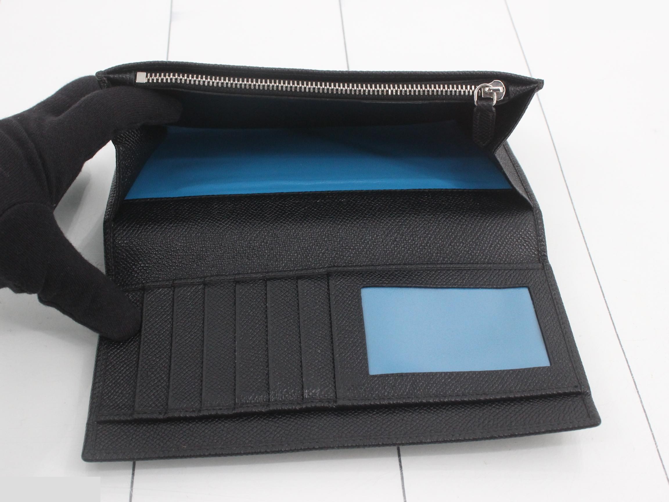 (bag) - Long wallet, black — view 4