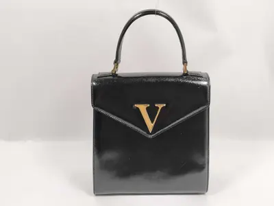 handbag, leather, black handbag