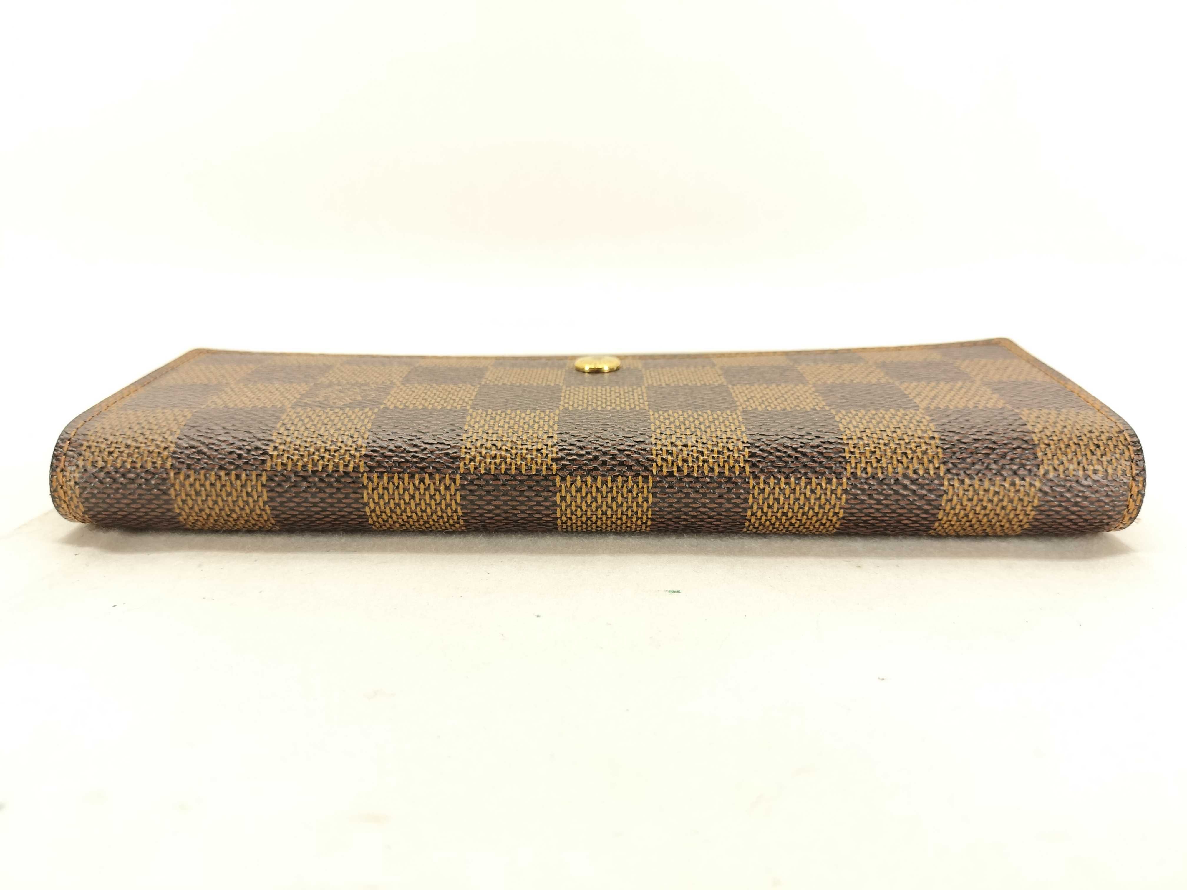 Damier Portefeuille Sarah Long Wallet Z11477 — view 11