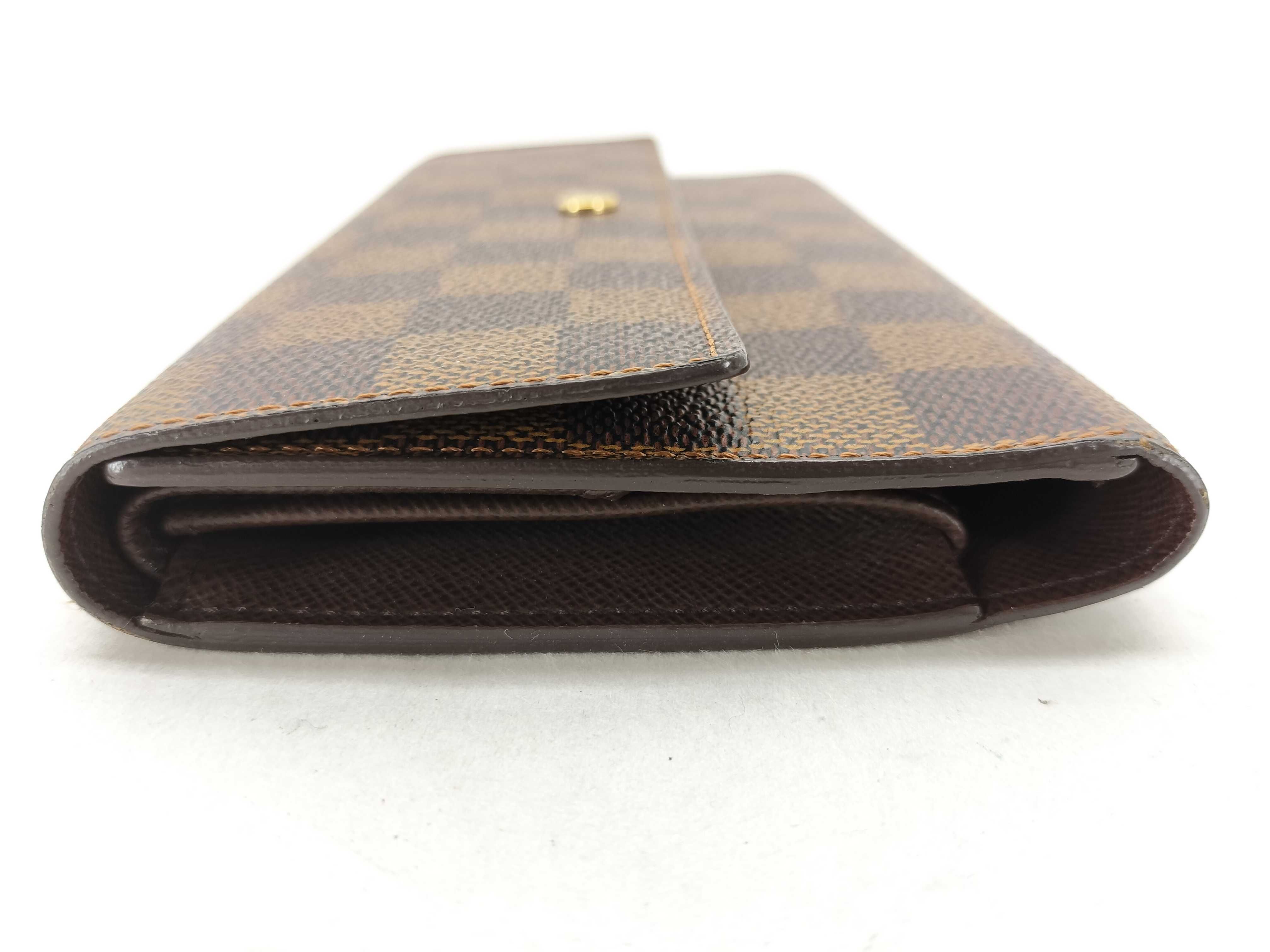 Damier Portefeuille Sarah Long Wallet Z11477 — view 12