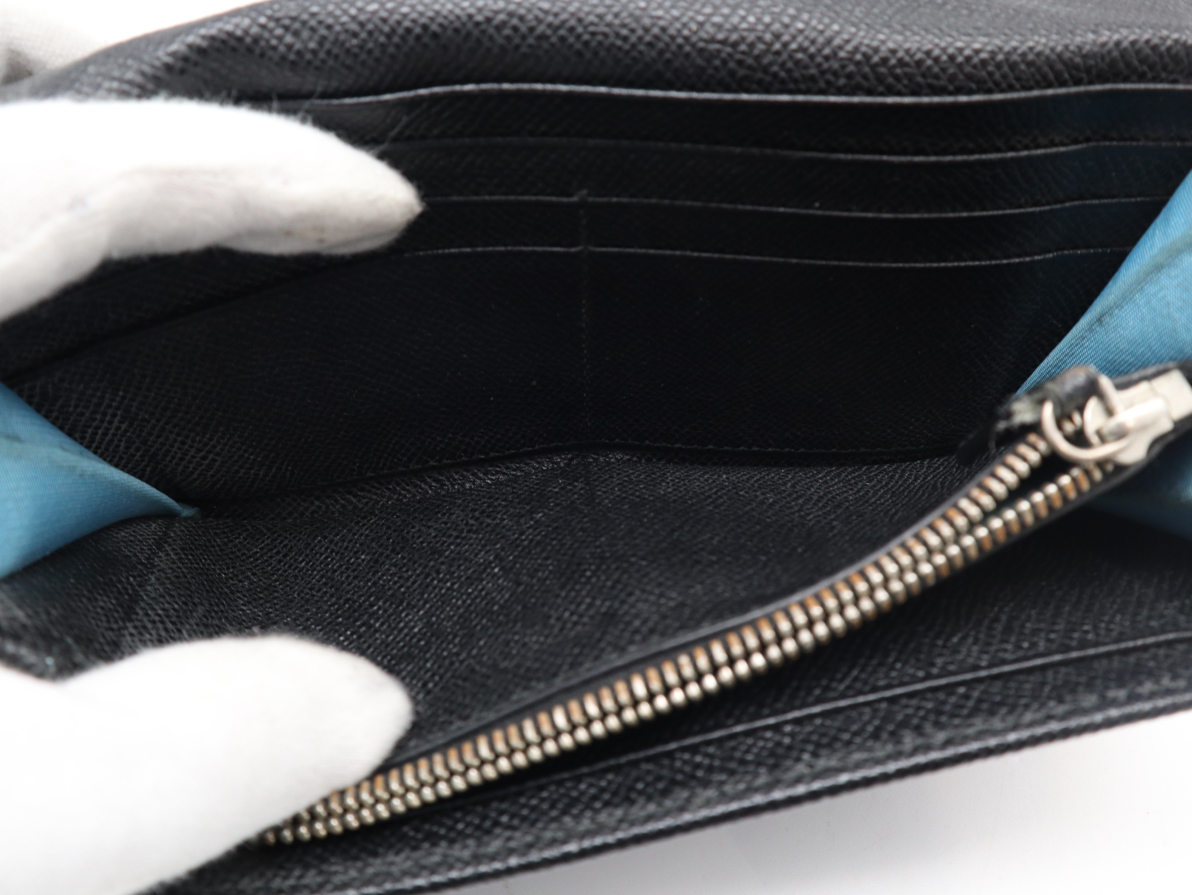 Leather Bulgari Black Long Wallet — view 11