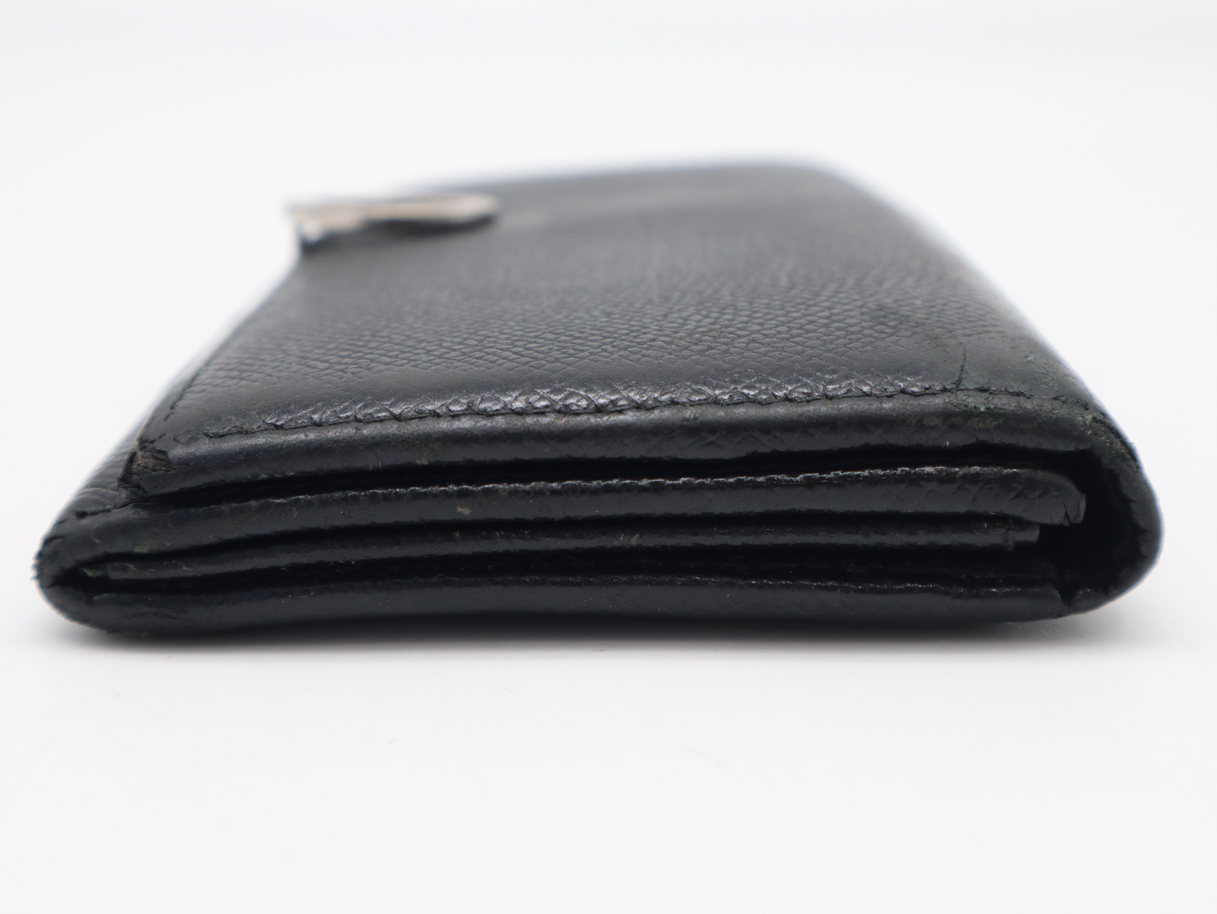 Leather Bulgari Black Long Wallet — view 6